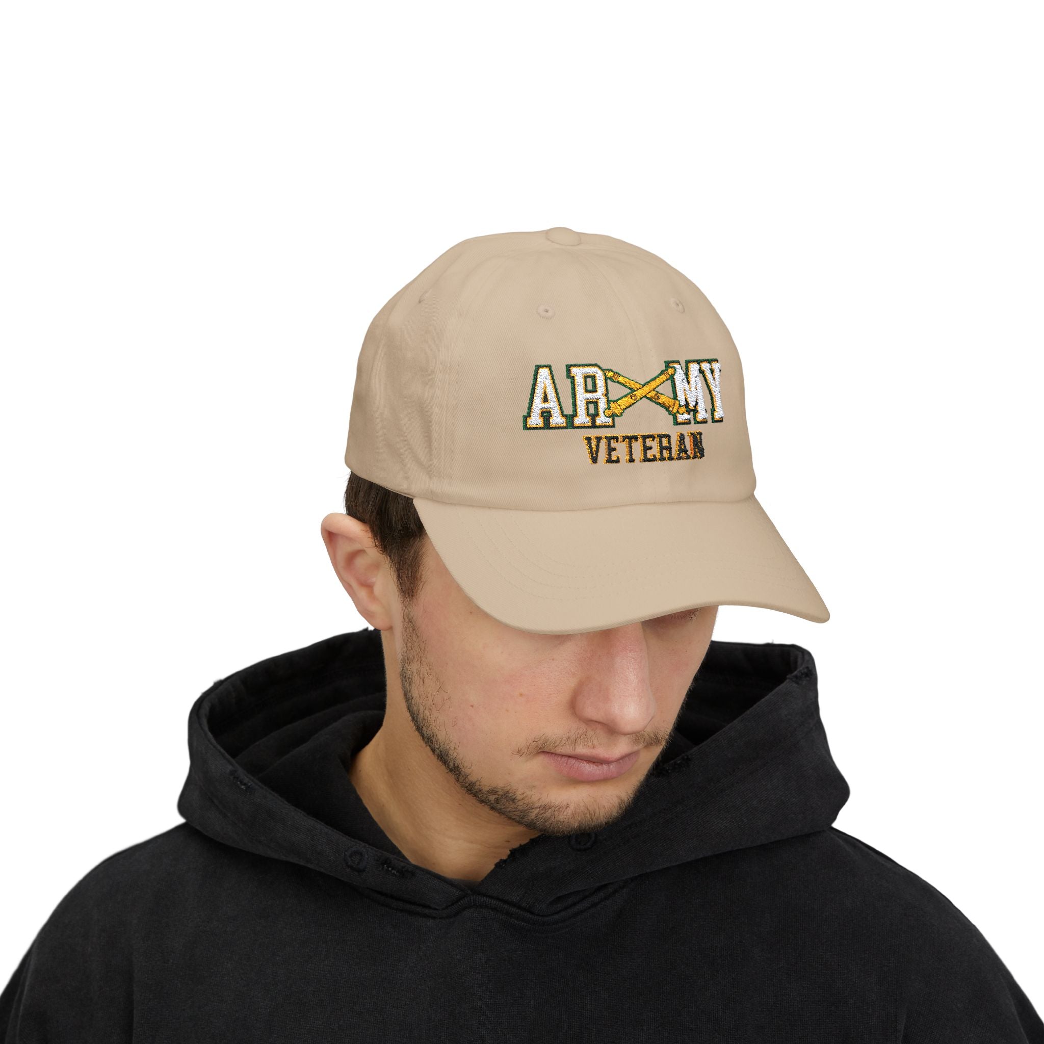 US ARMY Field Artillery Veteran Embroidered Classic Dad Cap