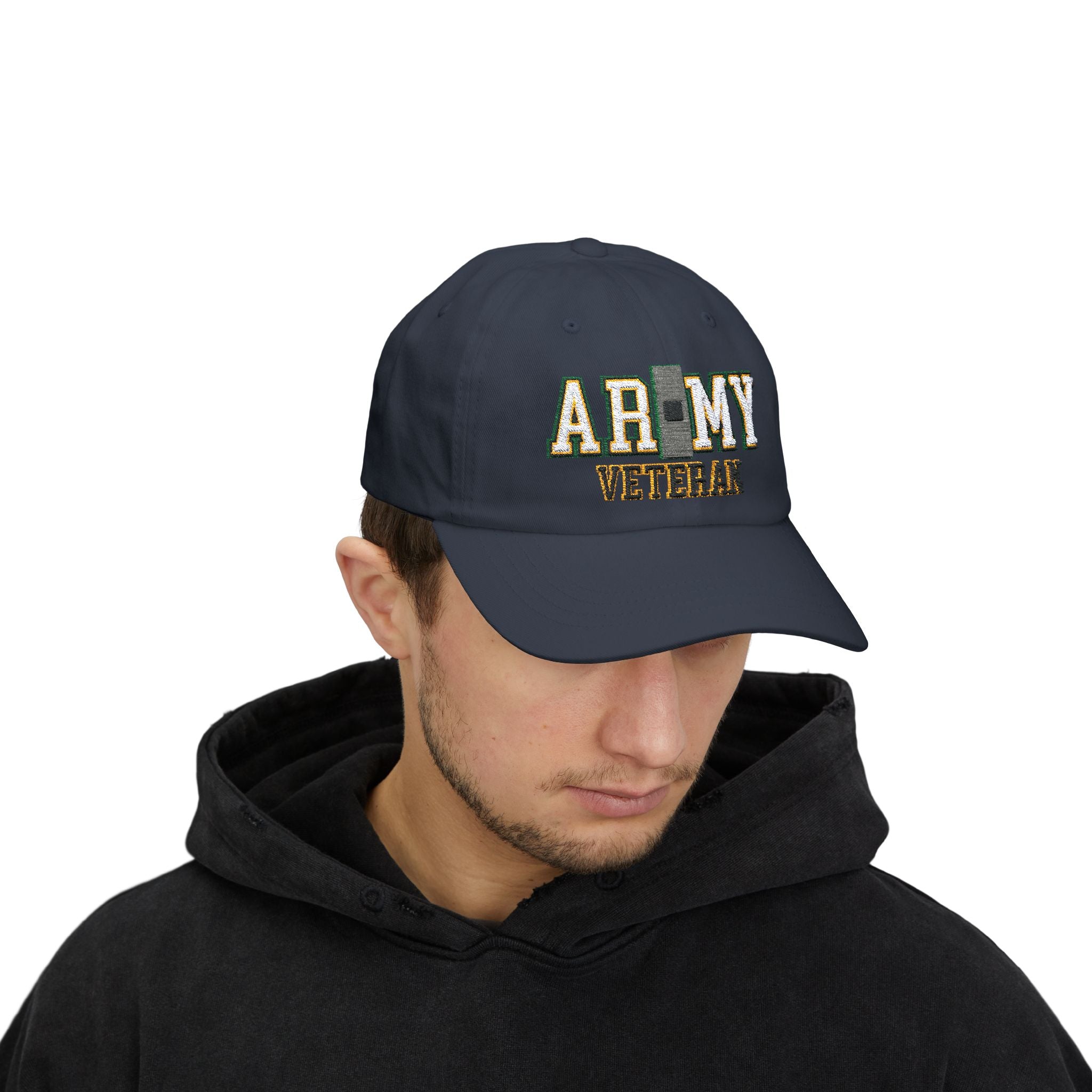 US Army W-1 Warrant Officer 1 W1 WO1 Warrant Officer Veteran Embroidered Classic Dad Cap