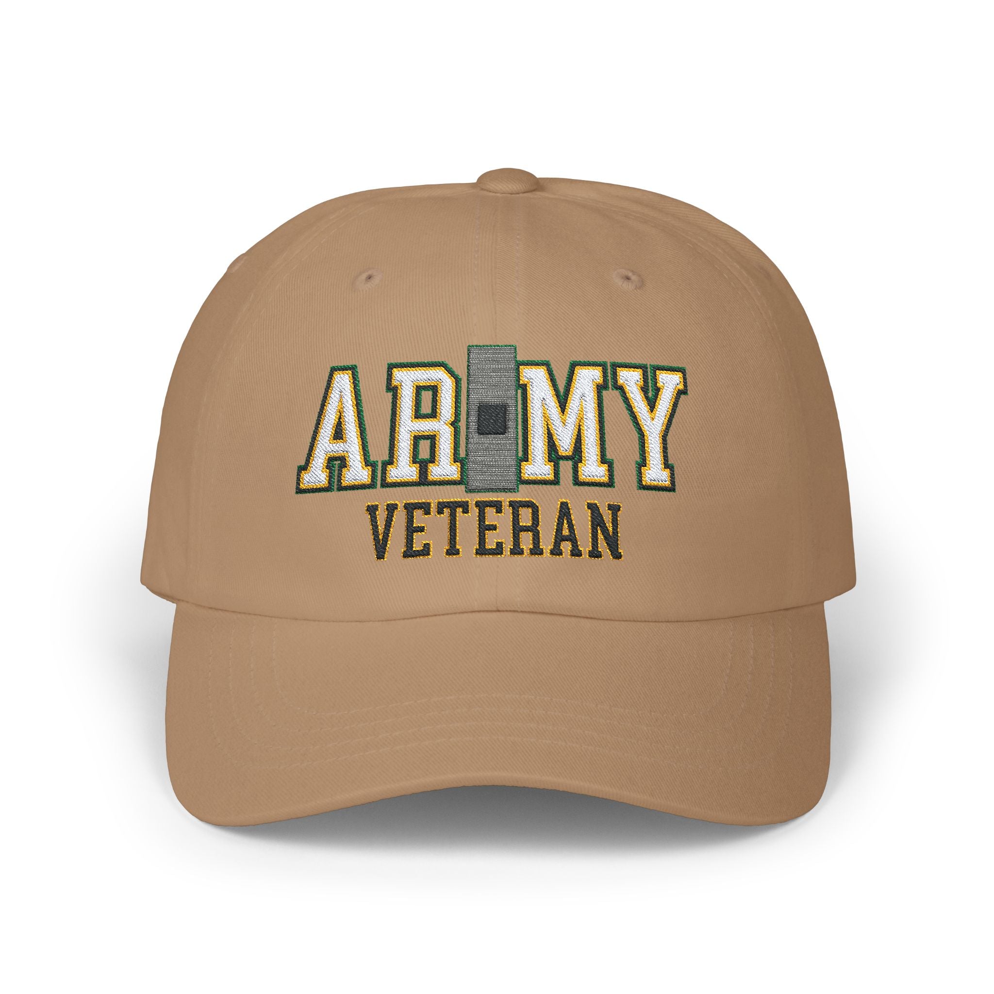 US Army W-1 Warrant Officer 1 W1 WO1 Warrant Officer Veteran Embroidered Classic Dad Cap