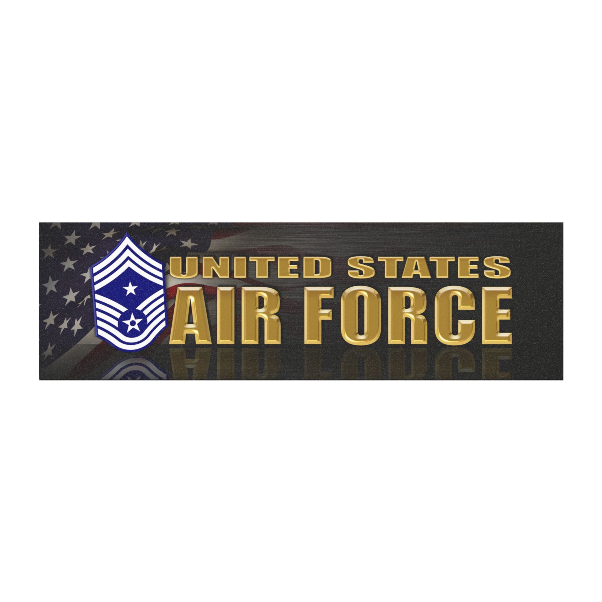 US Air Force E-9 Command Chief Master Sergeant CCM E9 Noncommissioned Officer Ranks Car Magnets