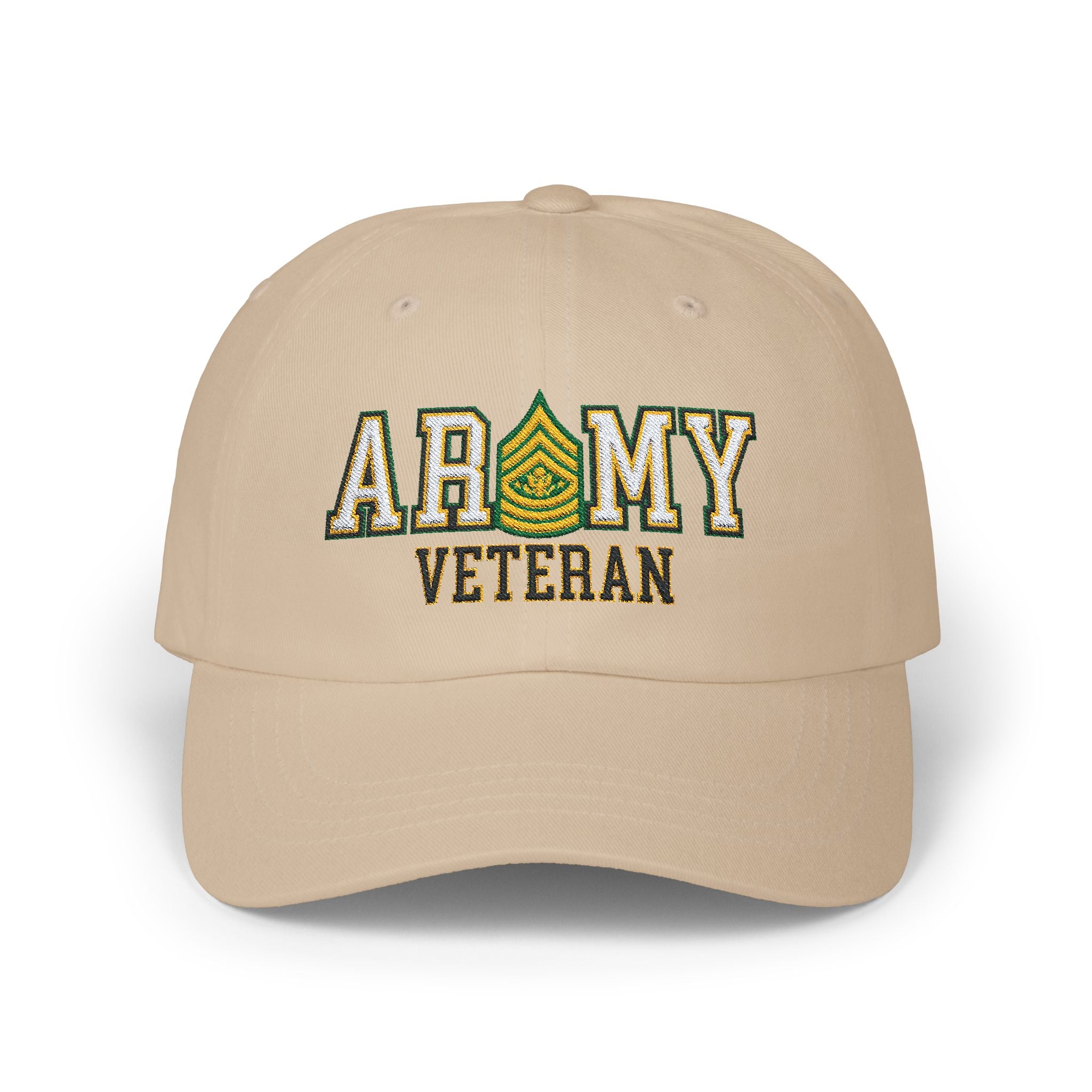 US Army E-9 Sergeant Major of the Army E9 SMA Noncommissioned Officer Veteran Embroidered Classic Dad Cap