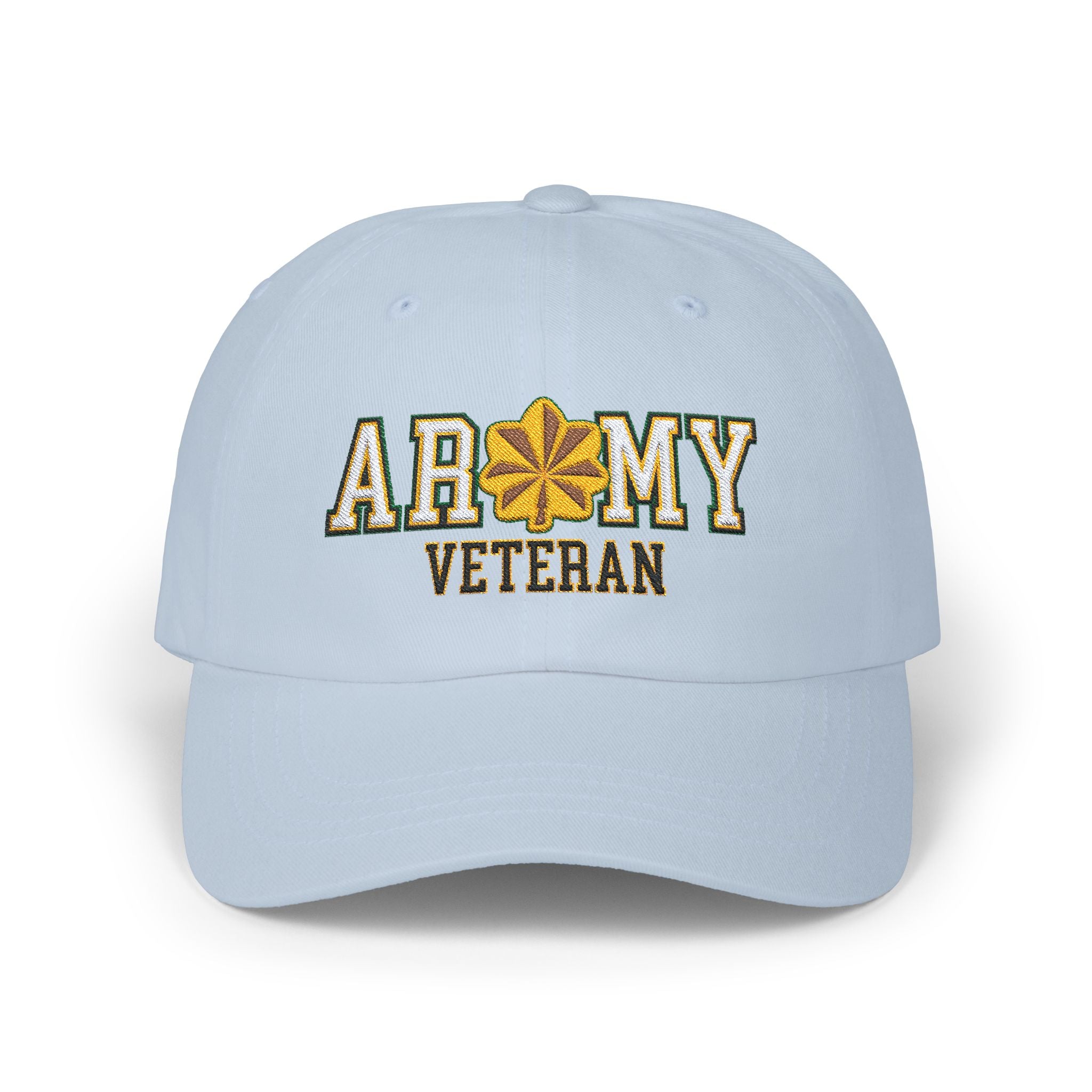 US Army O-4 Major O4 MAJ Field Officer Veteran Embroidered Classic Dad Cap