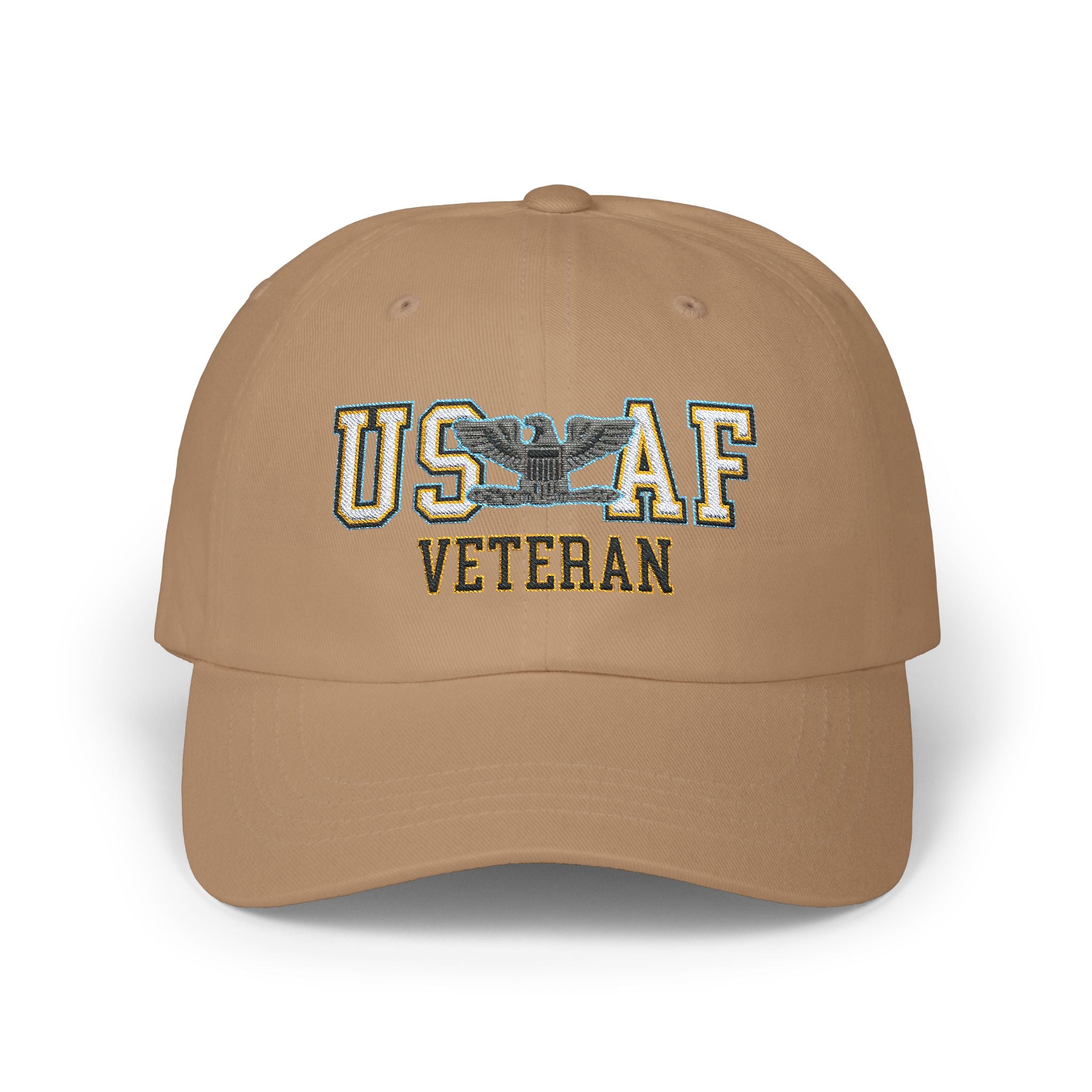 US Air Force O-6 Colonel Col Veteran Embroidered Classic Dad Cap