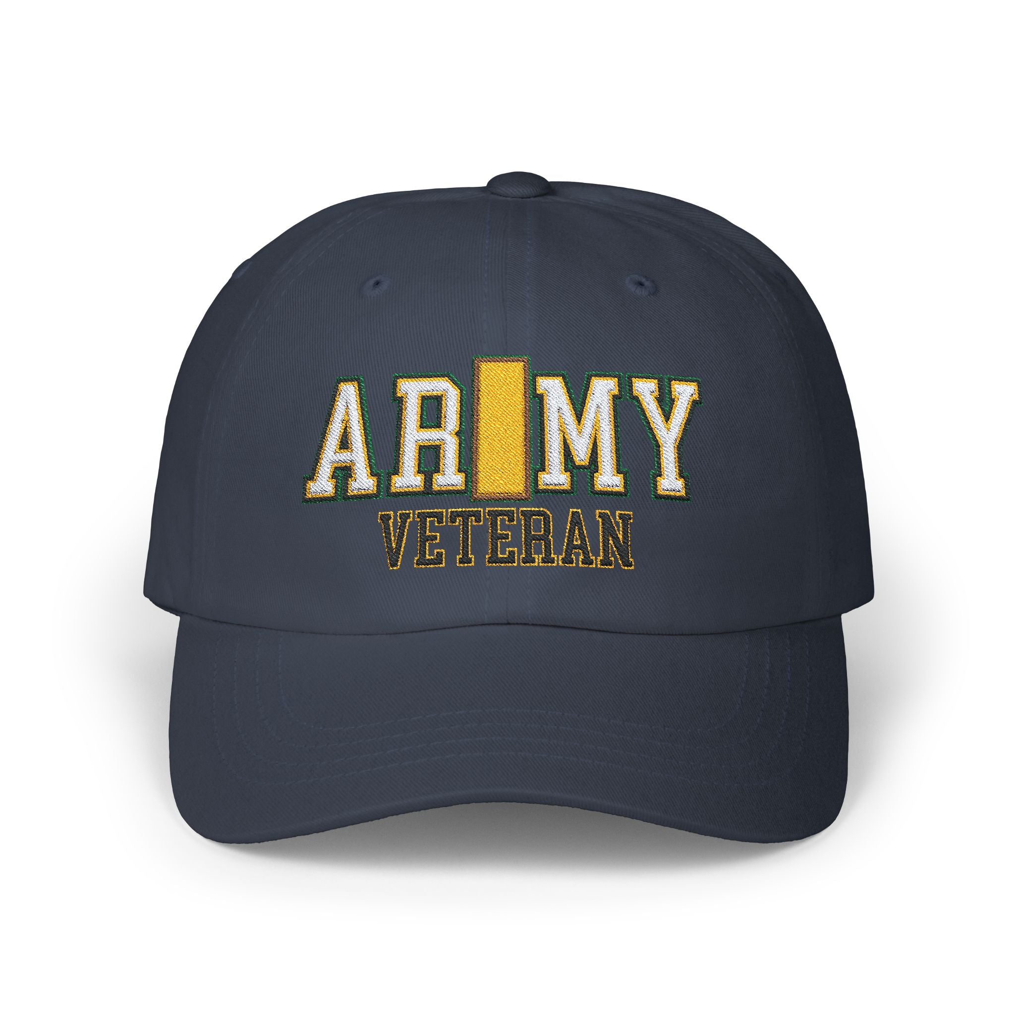 US Army O-1 Second Lieutenant O1 2LT Commissioned Officer Veteran Embroidered Classic Dad Cap