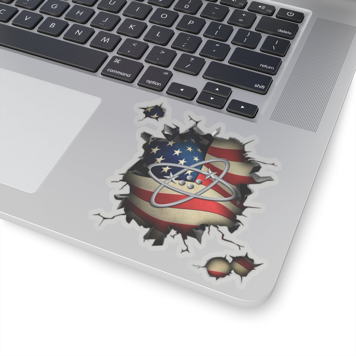 U.S Navy Electronics technician Navy ET 3D Break Effect Stickers