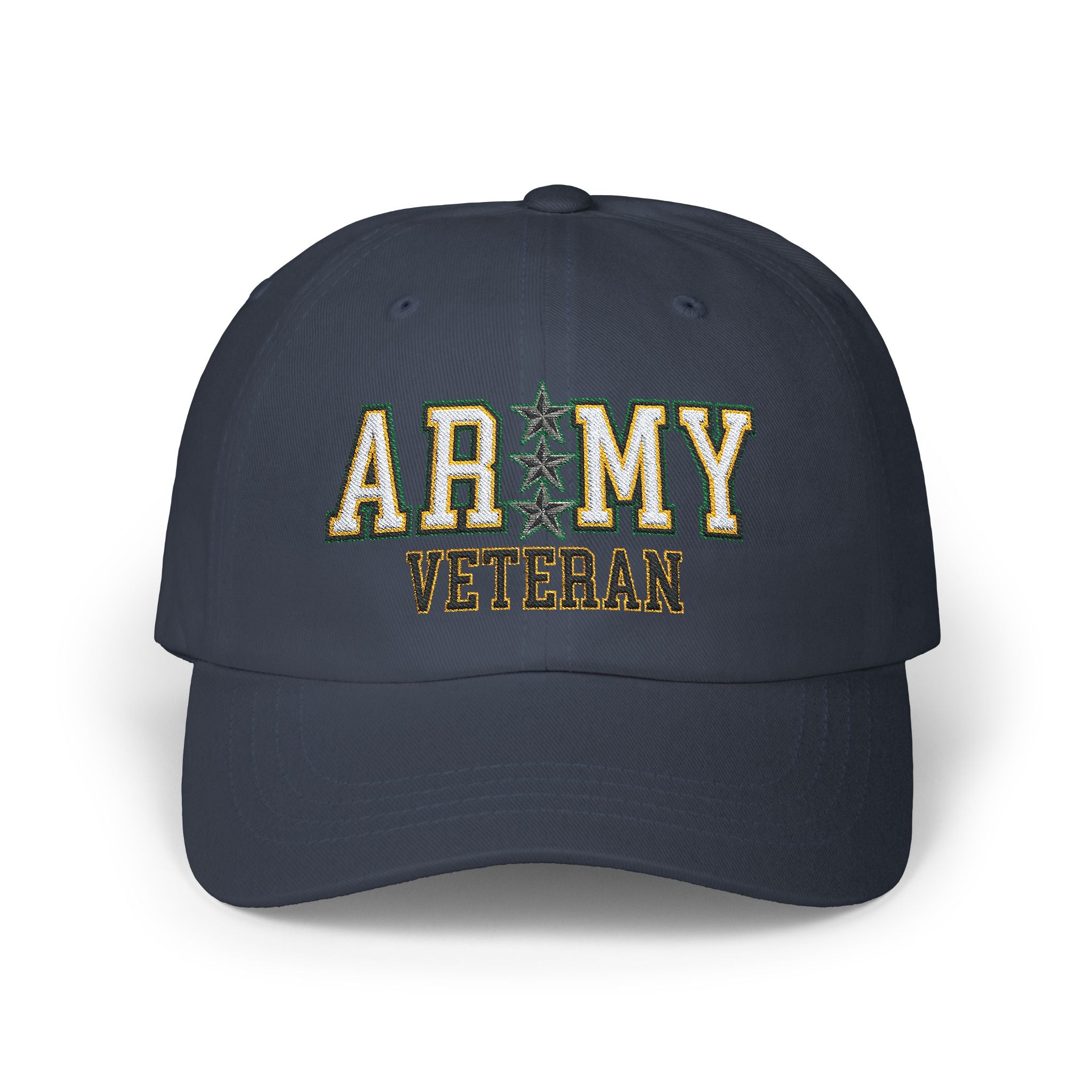 US Army O-9 Lieutenant General O9 LTG General Officer Veteran Embroidered Classic Dad Cap