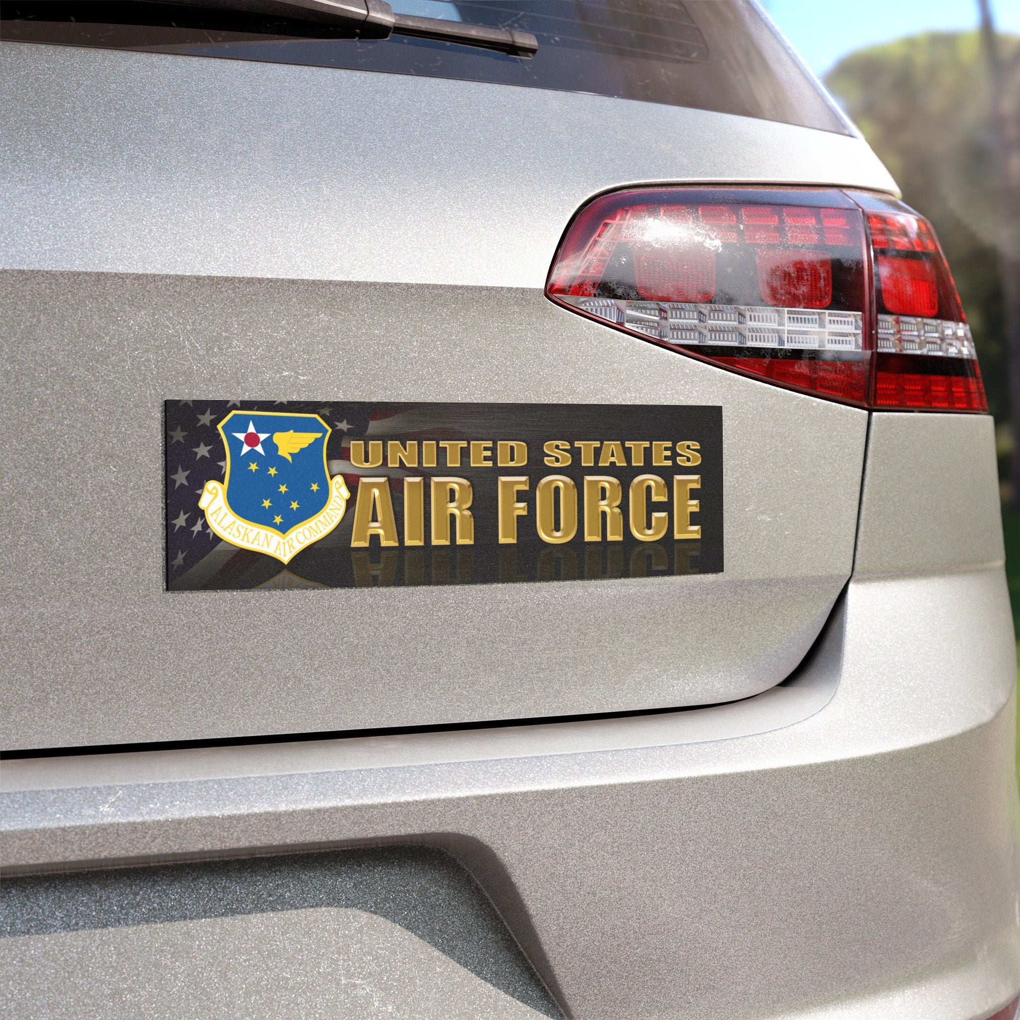 US Air Force Alaskan Air Command Car Magnets