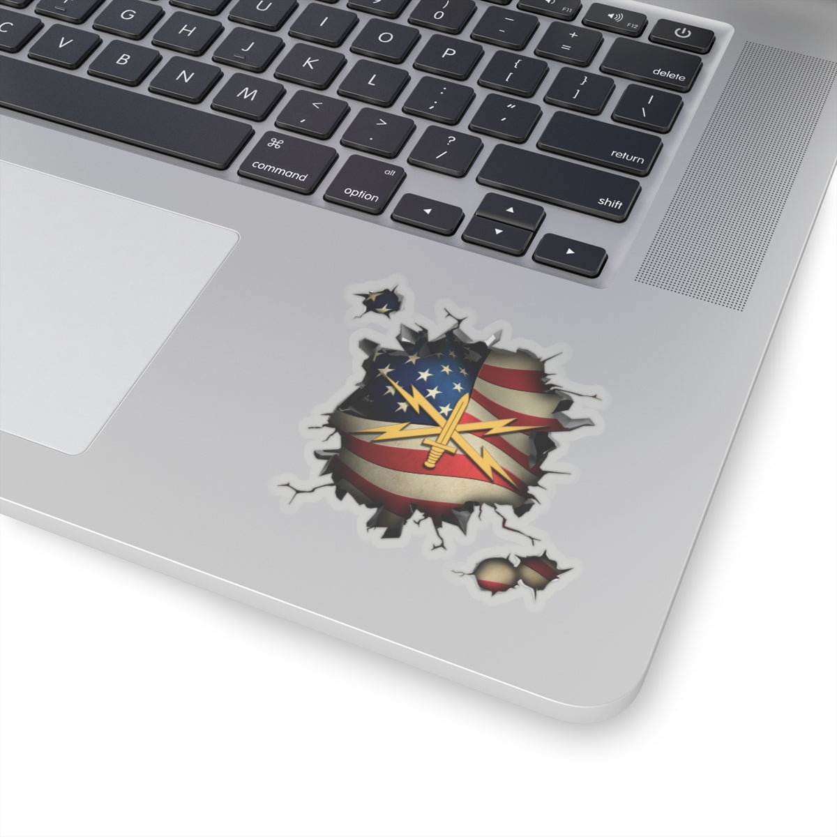 US  Army Cyber Corps 3D Break Effect Stickers