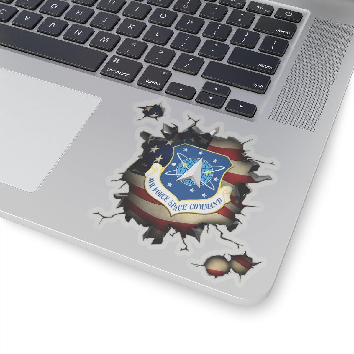 US Air Force Space Command 3D Break Effect Stickers