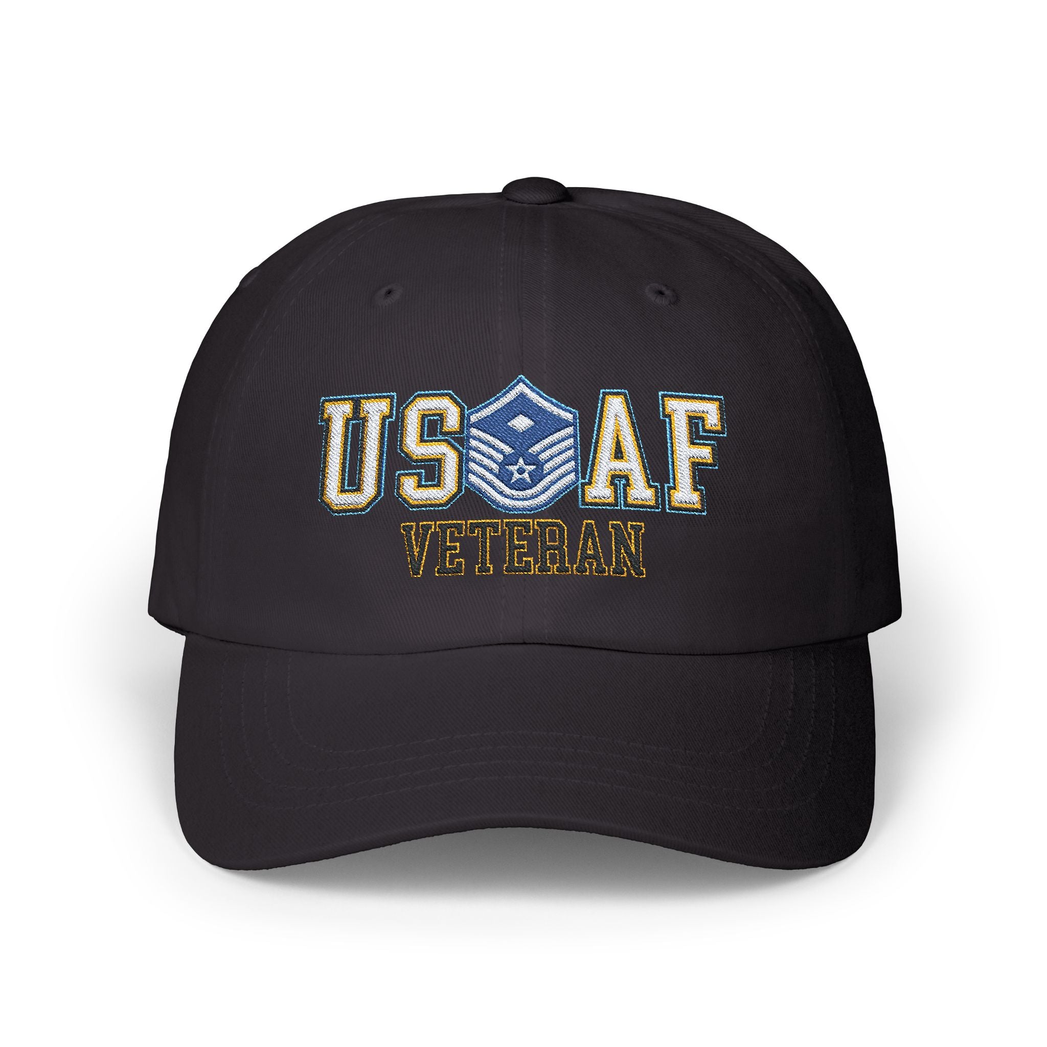 US Air Force E-7 First sergeant Veteran Embroidered Classic Dad Cap