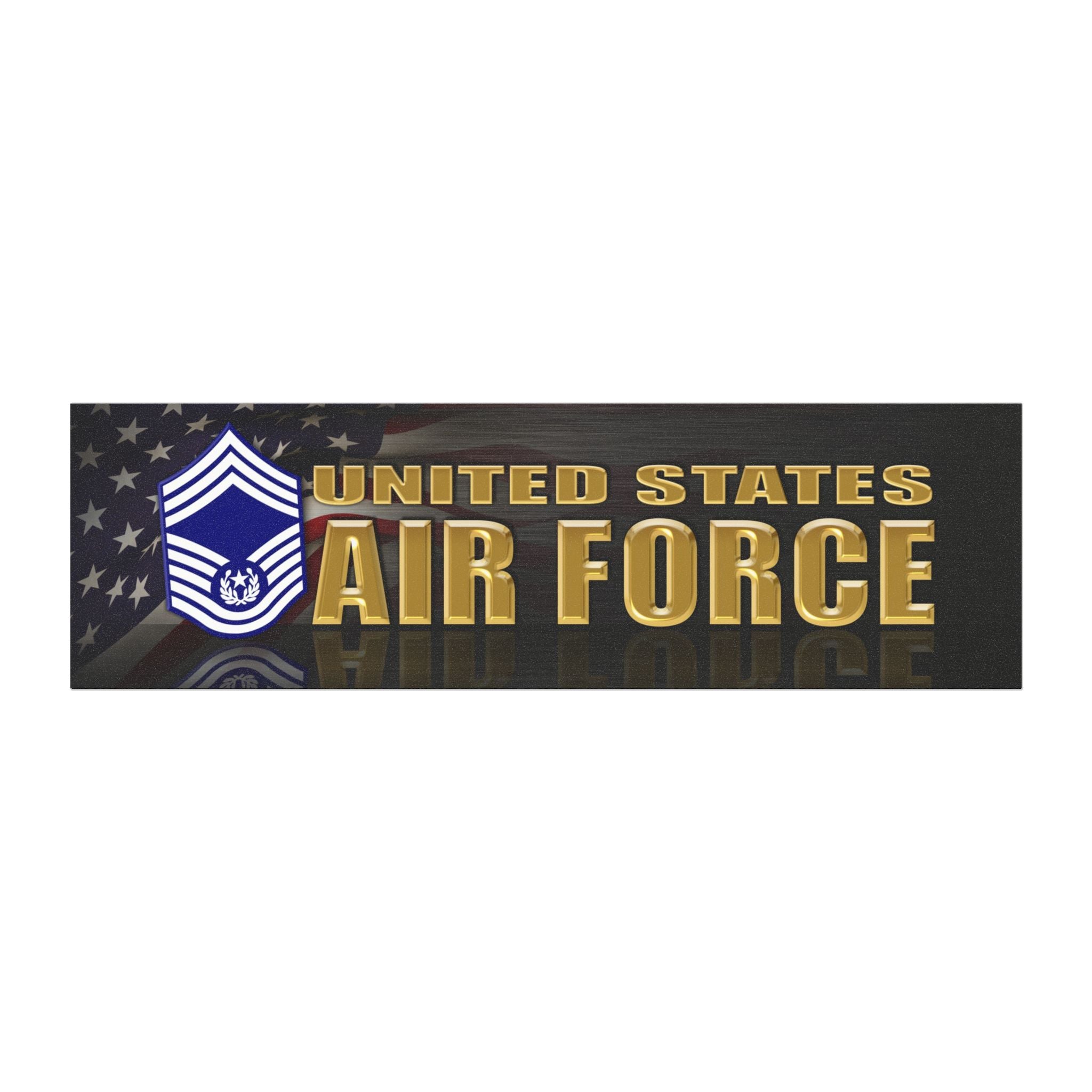 US Air Force E-9 Chief Master Sergeant Of The Air Force E9 CMSAF Noncommissioned Officer (Special) AF Ranks Car Magnets