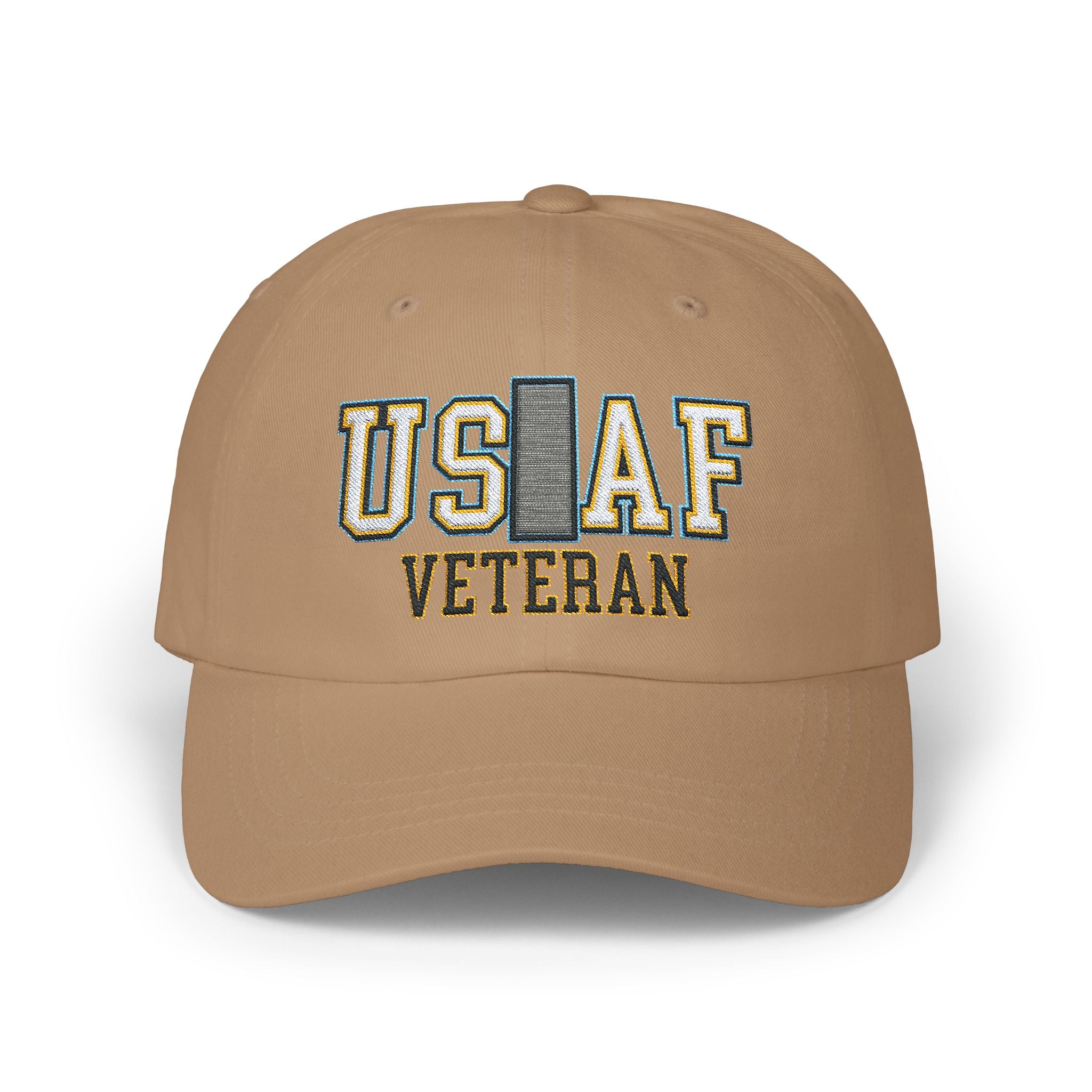 US Air Force O-2 First Lieutenant 1st L O2 Veteran Embroidered Classic Dad Cap