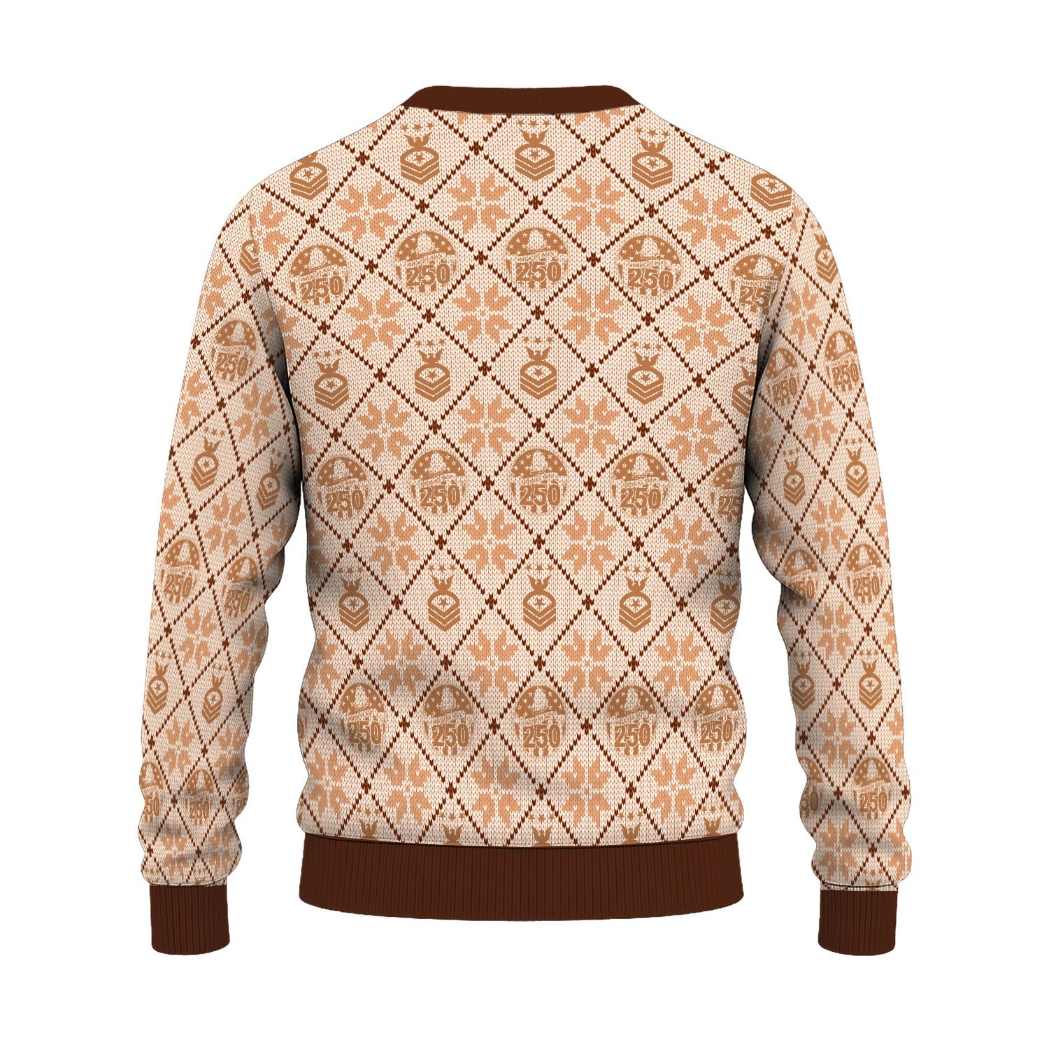 Personalized US Navy Christmas Ugly Sweater TUST07