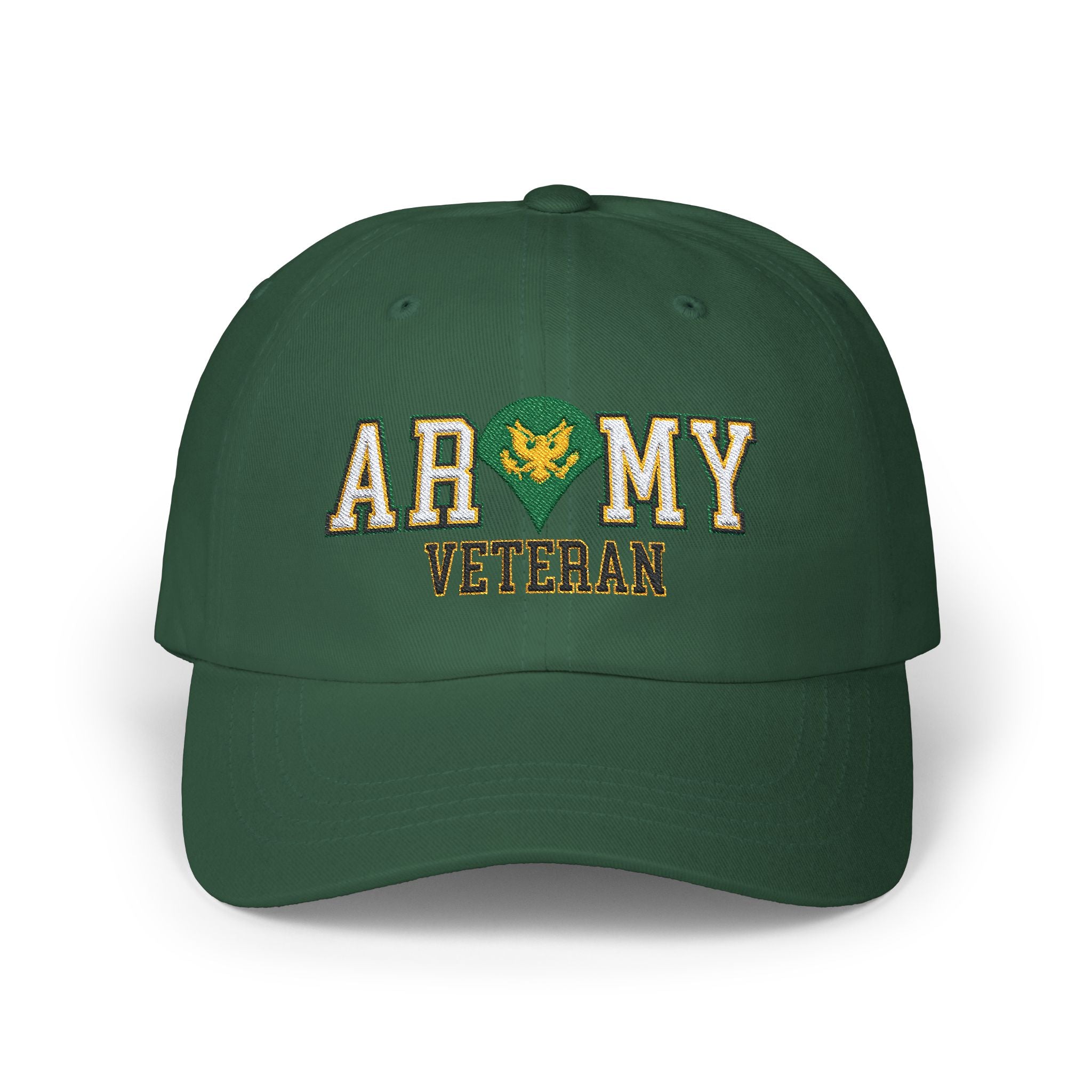 US Army E-4 SPC E4 Specialist Veteran Embroidered Classic Dad Cap