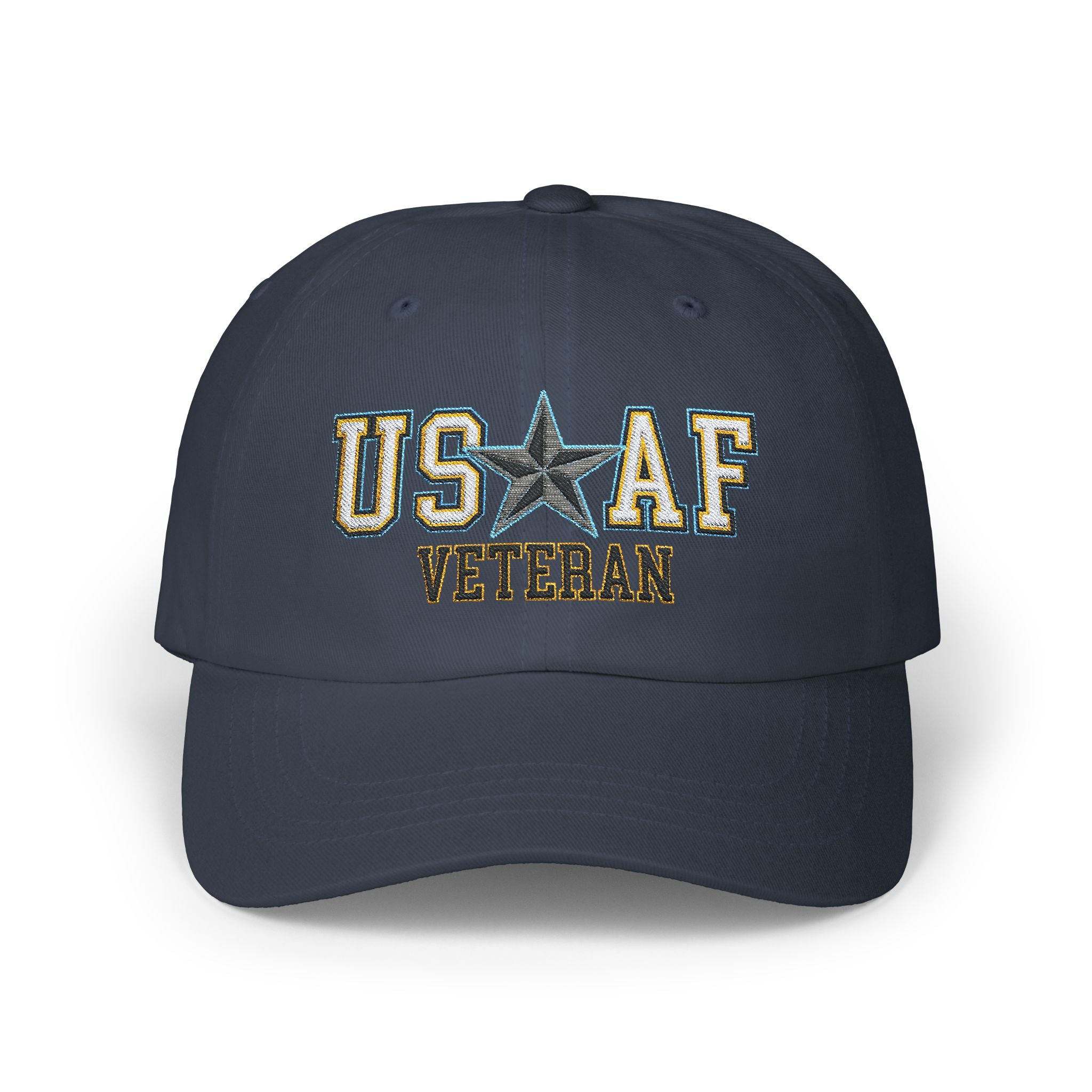 US Air Force O-7 Brigadier General Brig Veteran Embroidered Classic Dad Cap