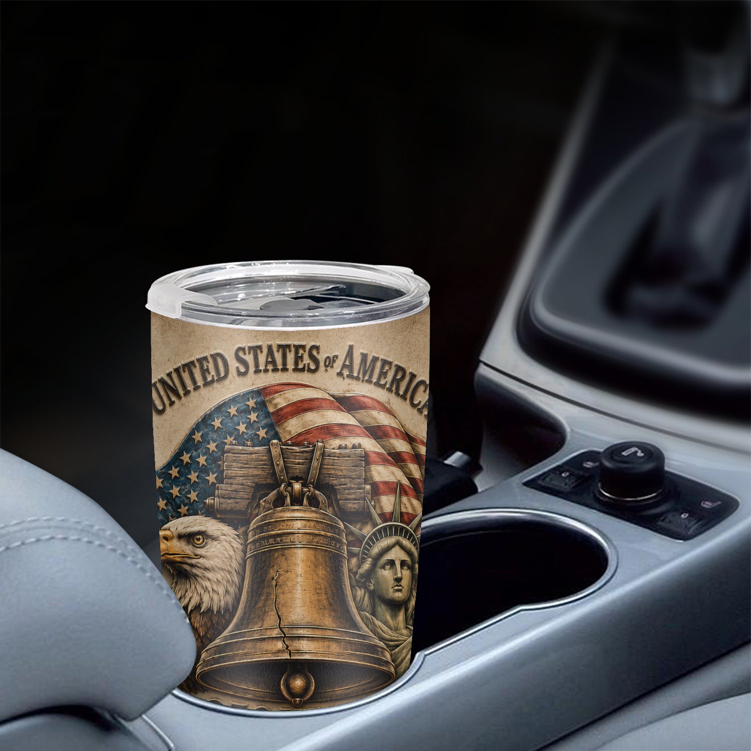 USA 250 Years Semiquincentennial Liberty Bell 20oz Tumbler Gift