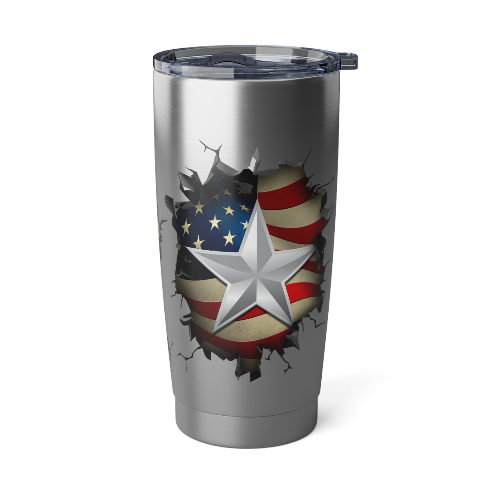 US Air Force O-7 Brigadier General Brig O7 General Officer Ranks 3D Break Effect Vagabond 20oz Tumbler