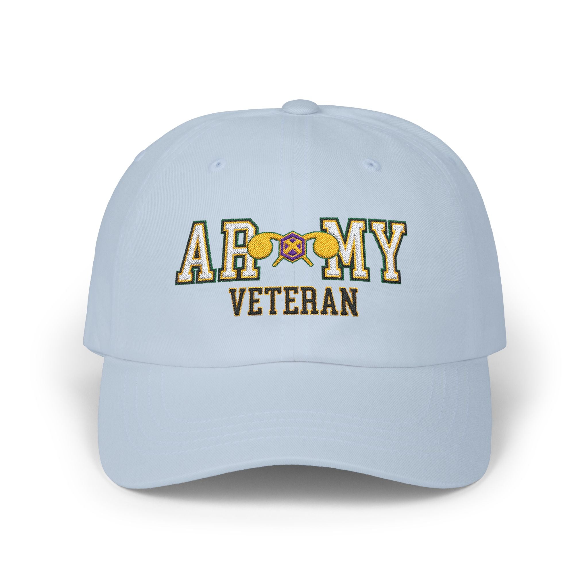 US ARMY Chemical Corps Veteran Embroidered Classic Dad Cap