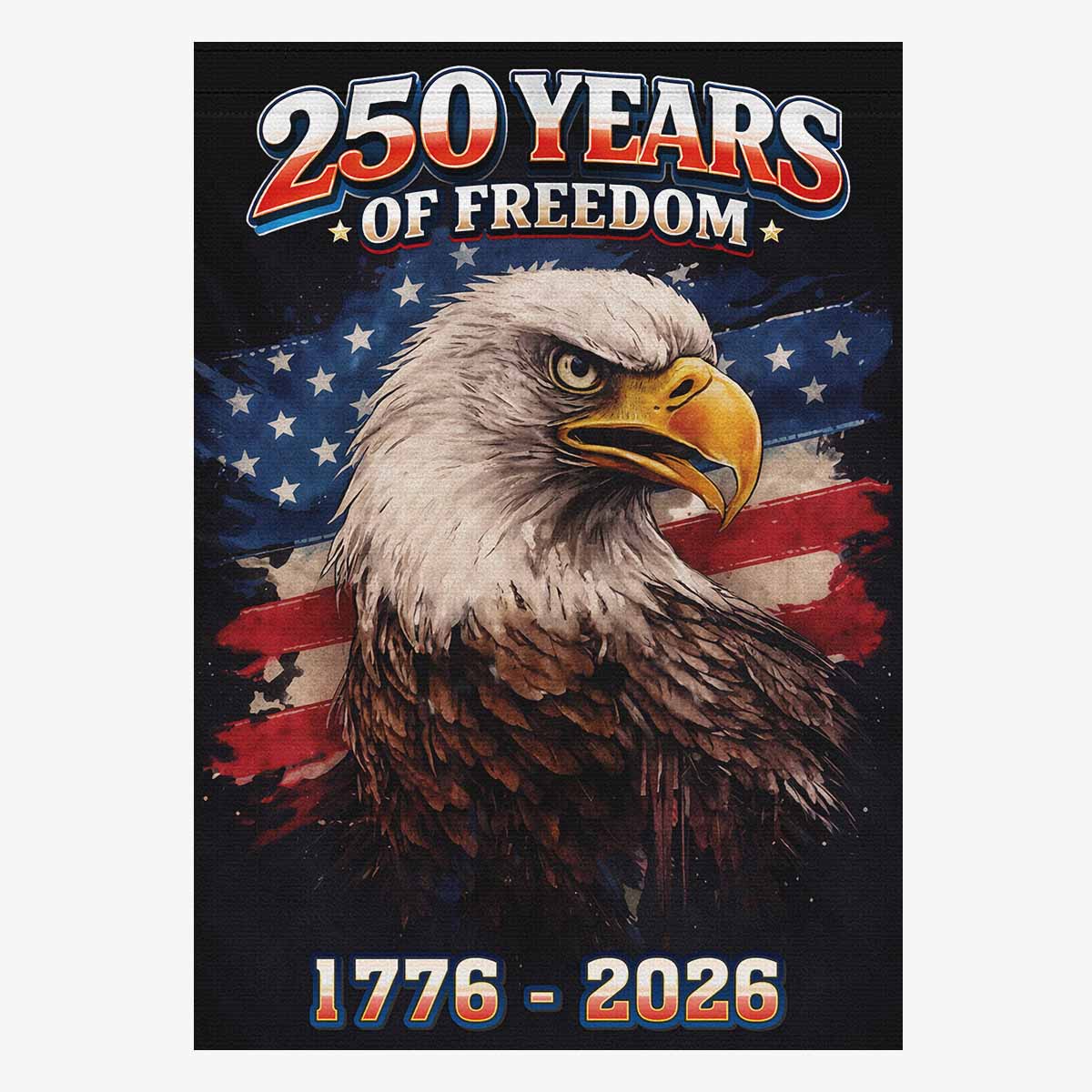 250 Years of Freedom House Flag ΓÇô American Eagle 1776ΓÇô2026 Decor