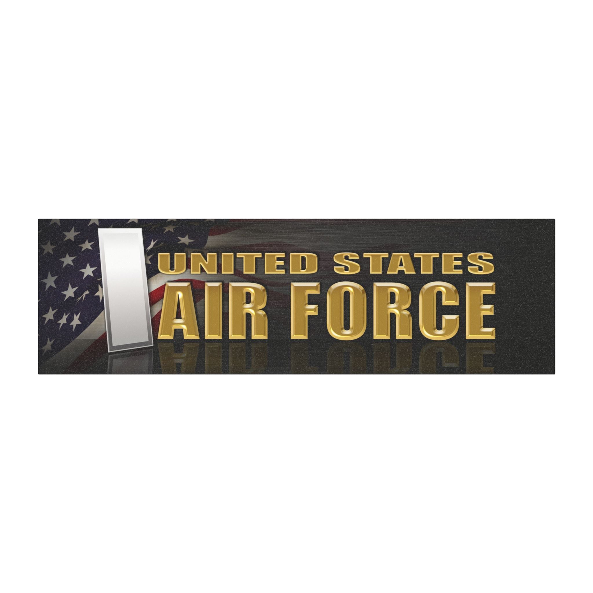 US Air Force O-2 First Lieutenant 1st L O2 Commissioned Officer Ranks Car Magnets