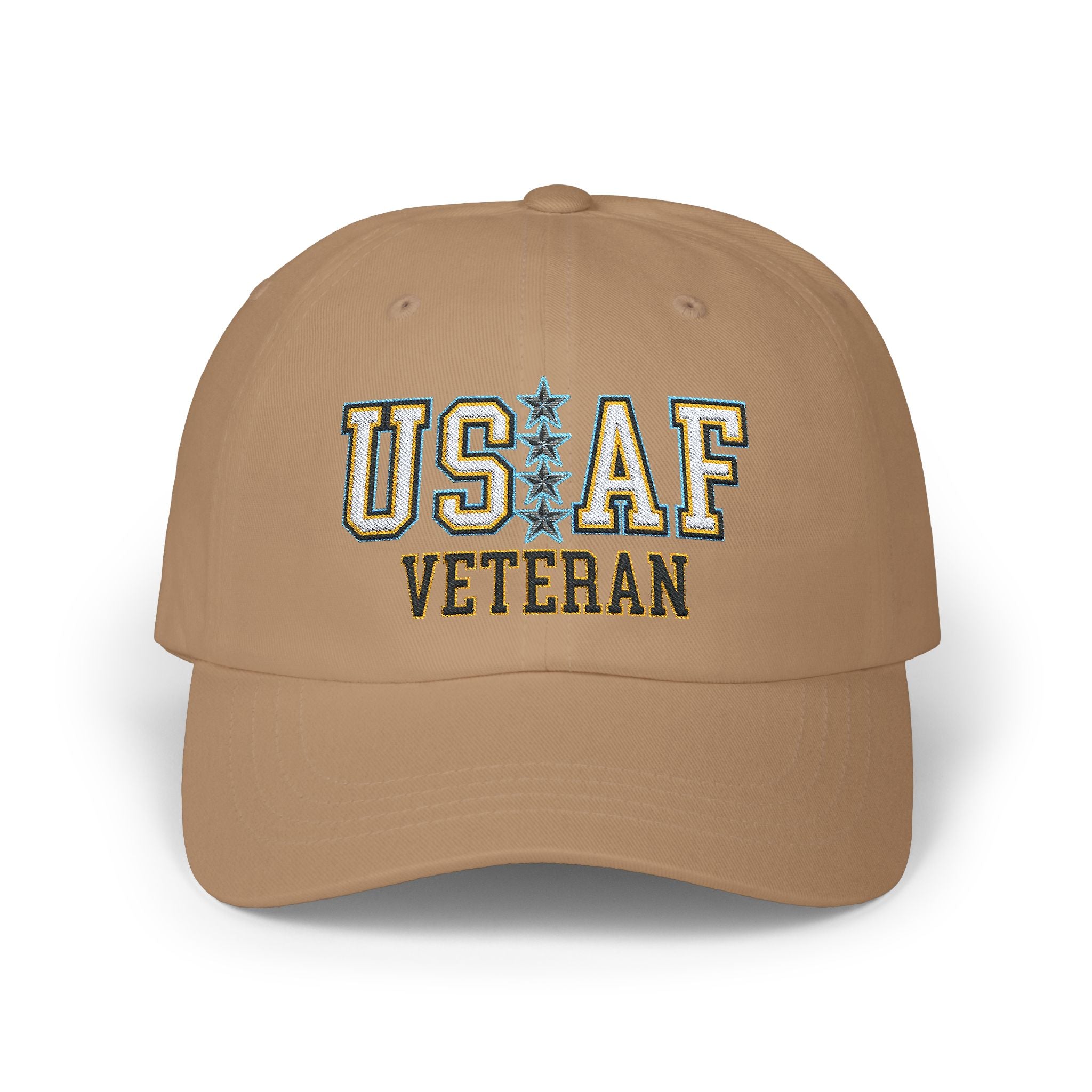 US Air Force O-10 General Gen O10 Veteran Embroidered Classic Dad Cap