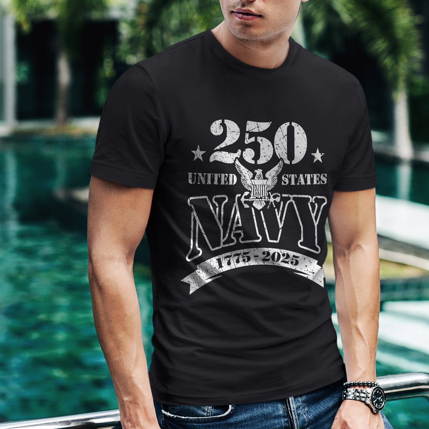 US Navy 250 1775-2025 Classic T-Shirt