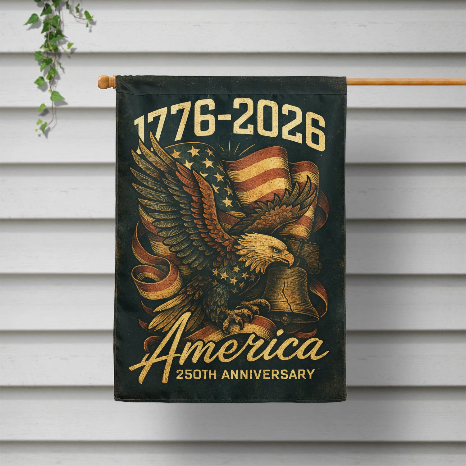 1776 - 2026 America 250th Anniversary House Flag 28''x40'' Twin-Side Printing