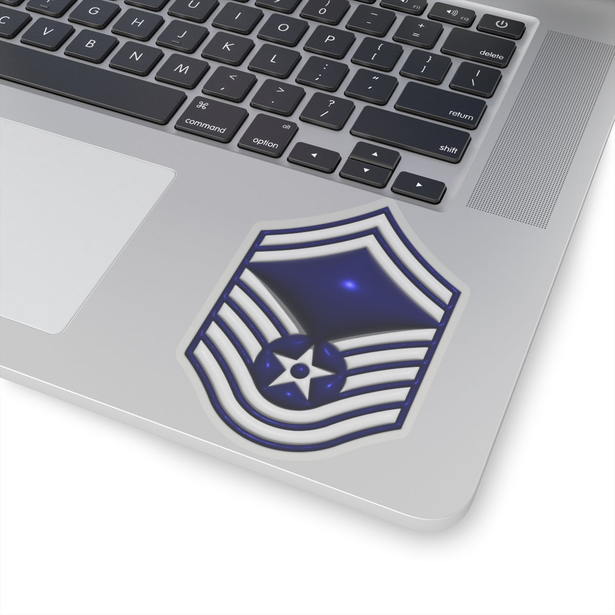 US Air Force E-8 Senior Master Sergeant SMSgt 3D Effect Stickers