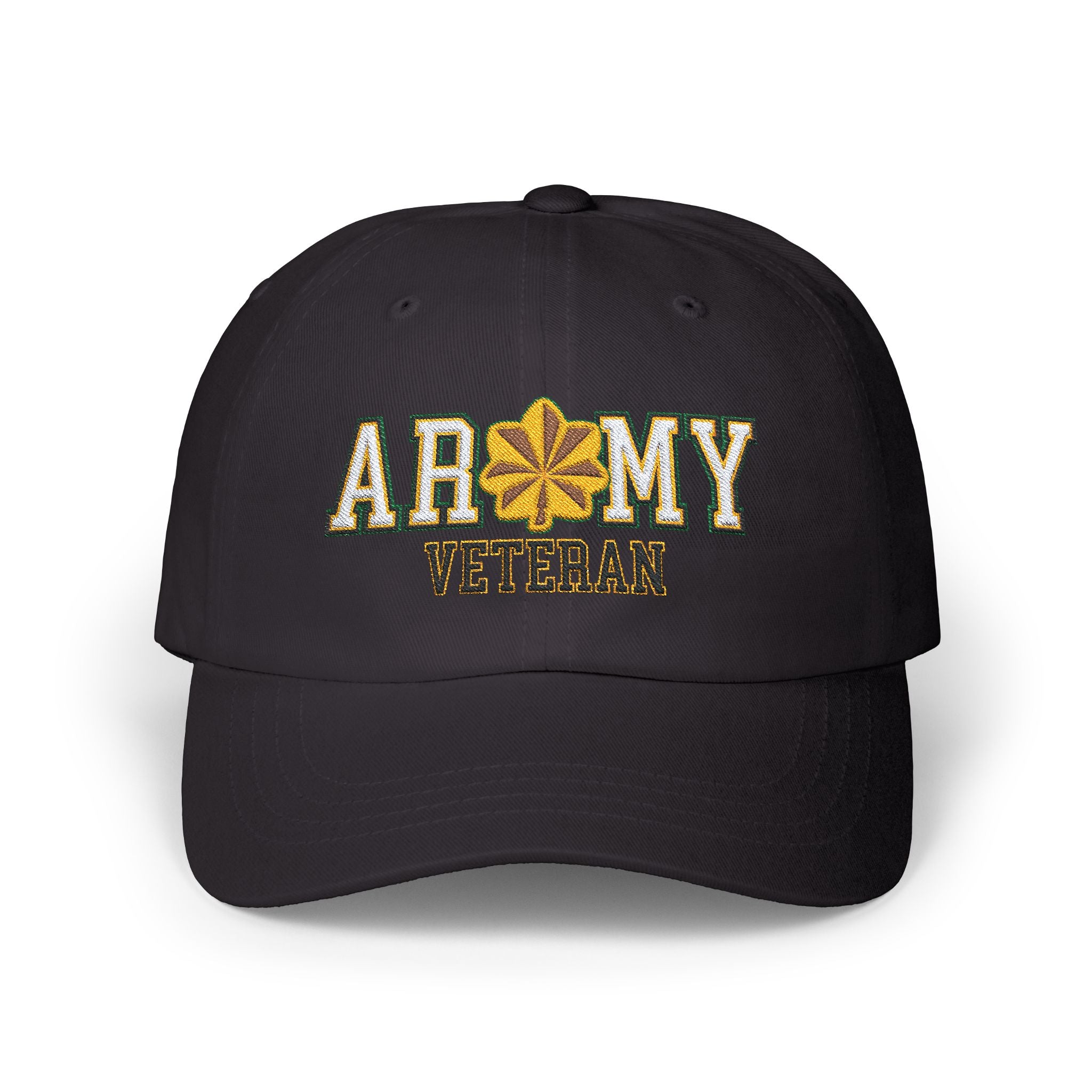 US Army O-4 Major O4 MAJ Field Officer Veteran Embroidered Classic Dad Cap