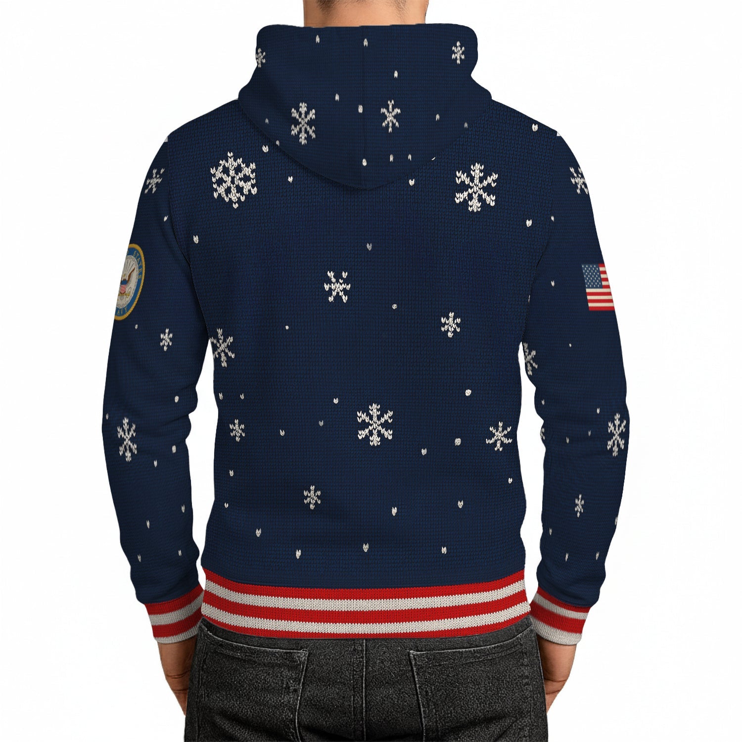 US Navy 250 Anchored In Christmas Spirit Christmas Xmas 3D All Over Print