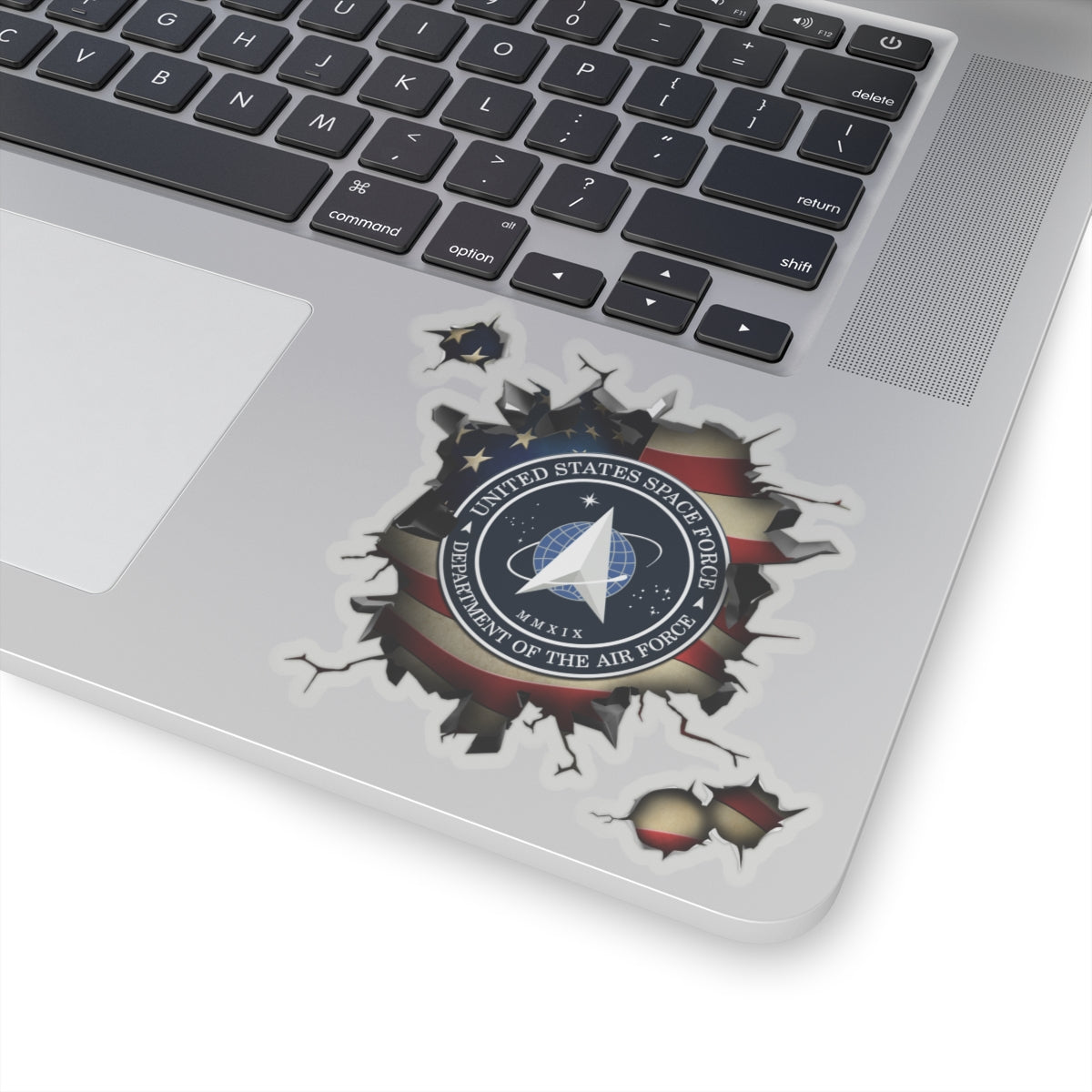 US Seal of the United States Space Force 3D Break Effect Stickers