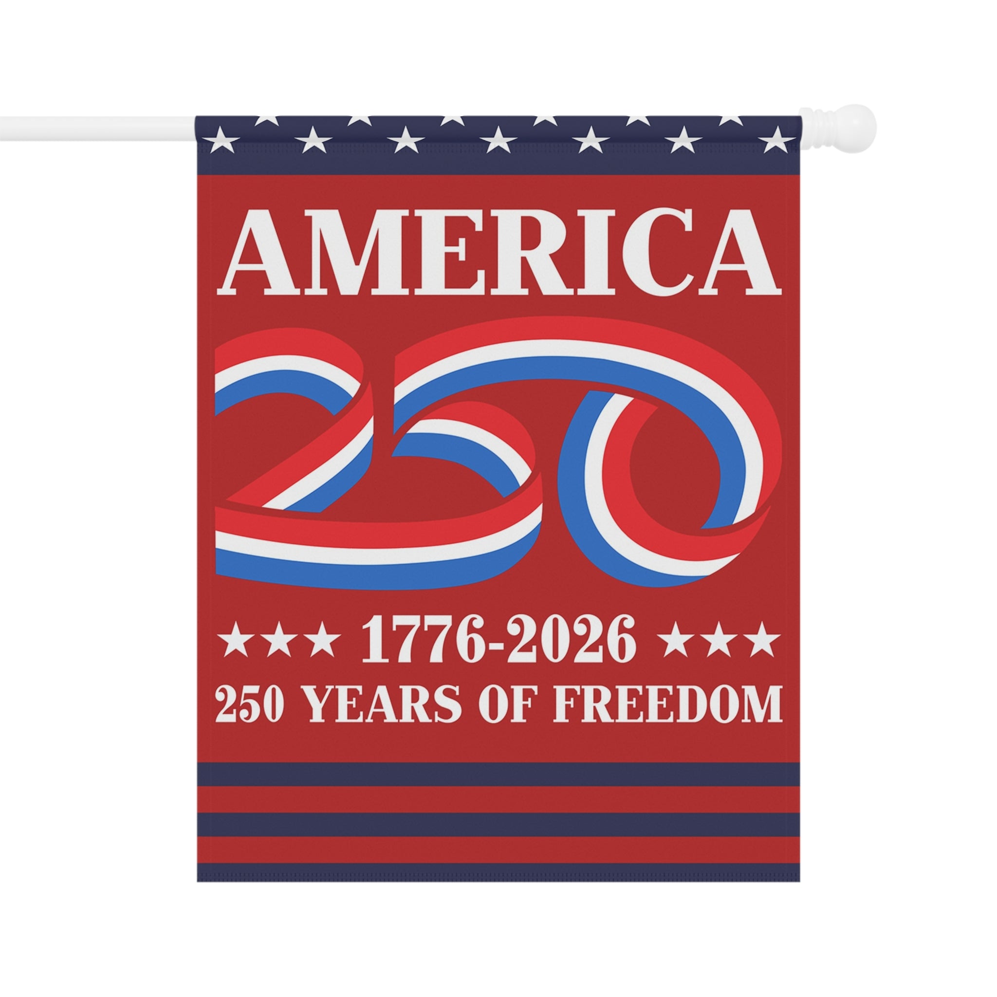 America 250 1776 - 2026 House Flag 28''x40'' Twin-Side Printing
