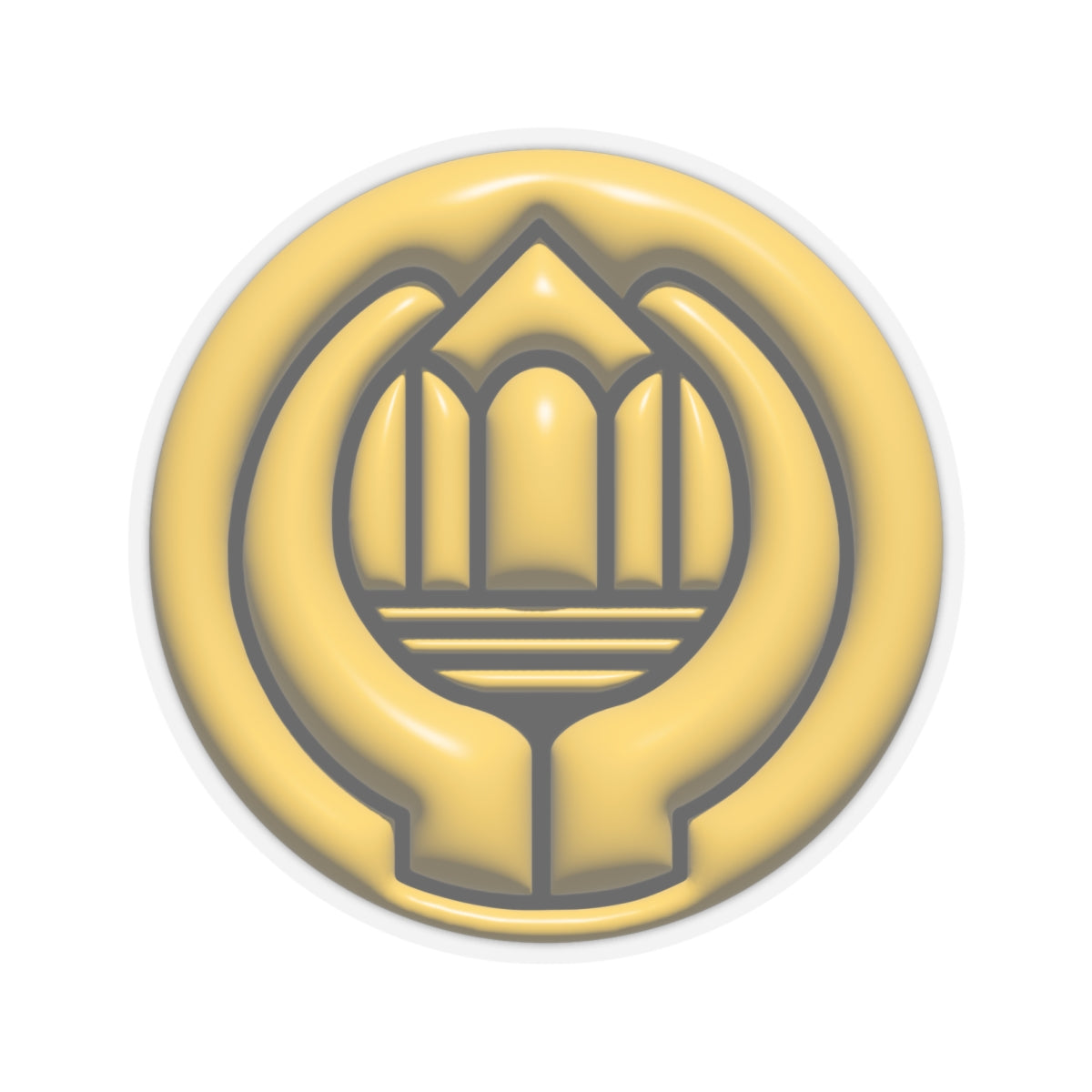 US Army Chaplain Assistant 3D Effect Stickers