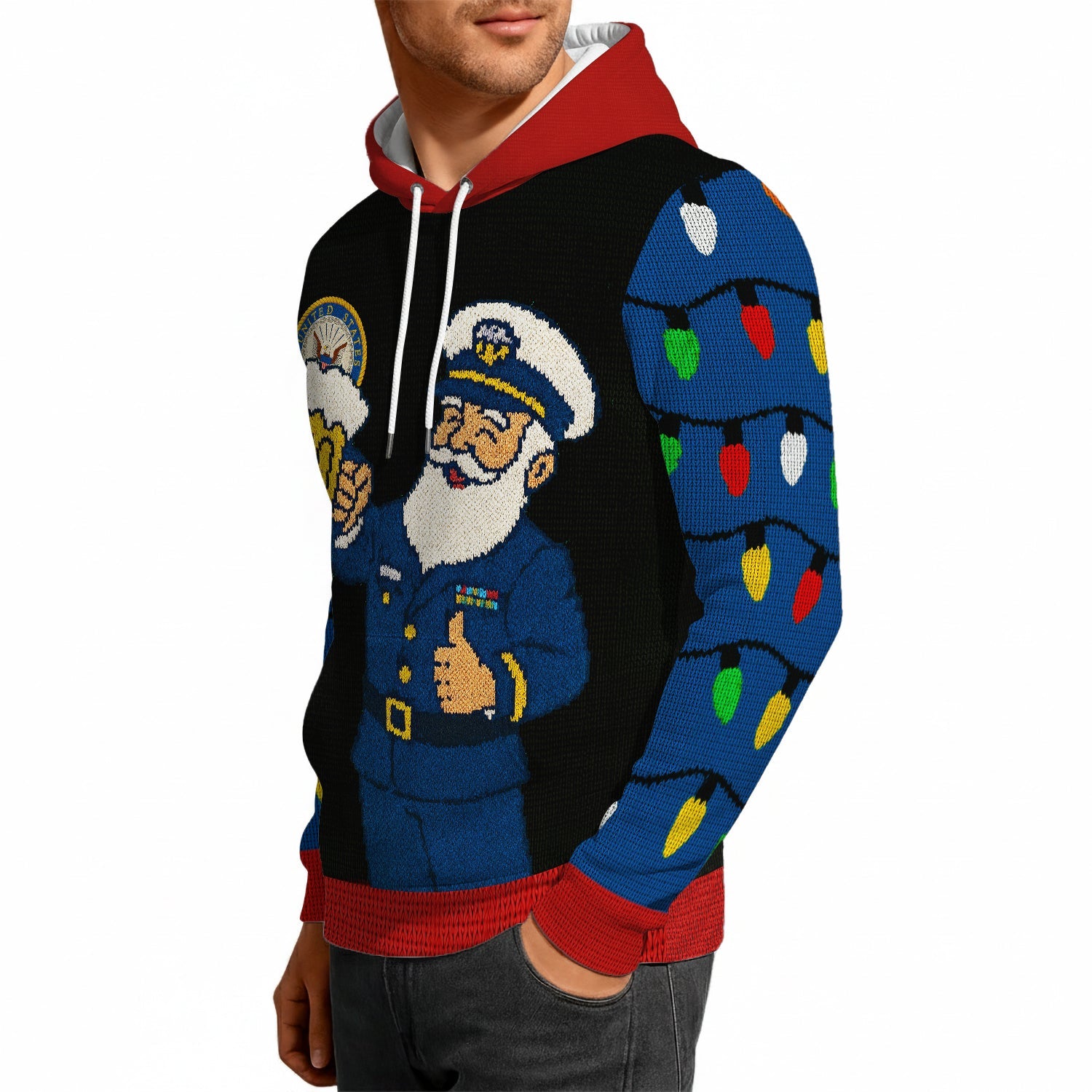 US Navy 3D All Over Print Hoodie