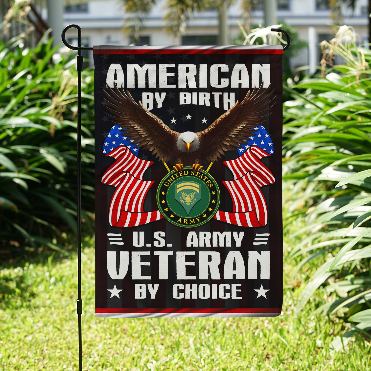 Personalized US Military Logo/Insignia JFLAG01 Garden Flag, House Flag Twin-Side Printing