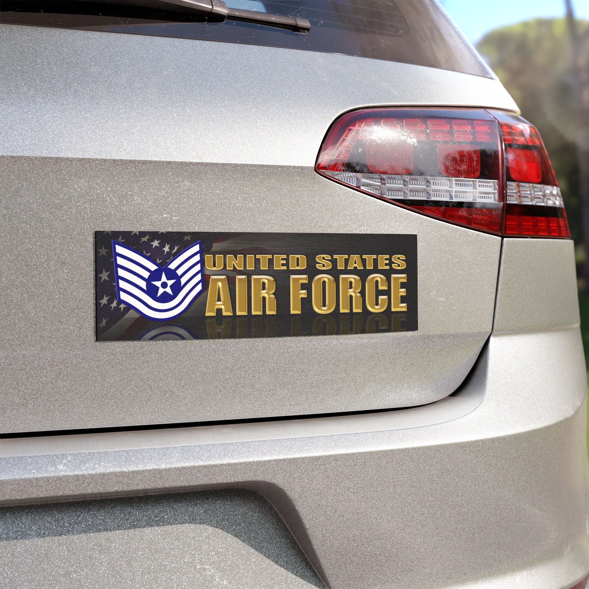 US Air Force E-6 Technical Sergeant TSgt E6 Noncommissioned Officer Ranks AF Rank Car Magnets