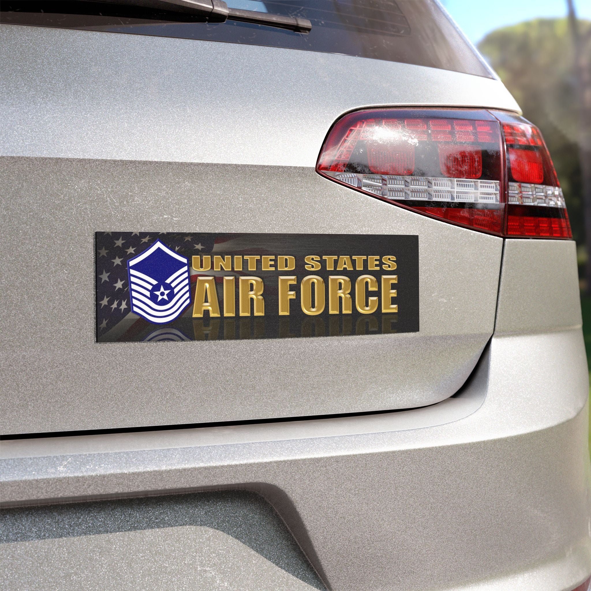 US Air Force E-8 Old Style Rank Car Magnets