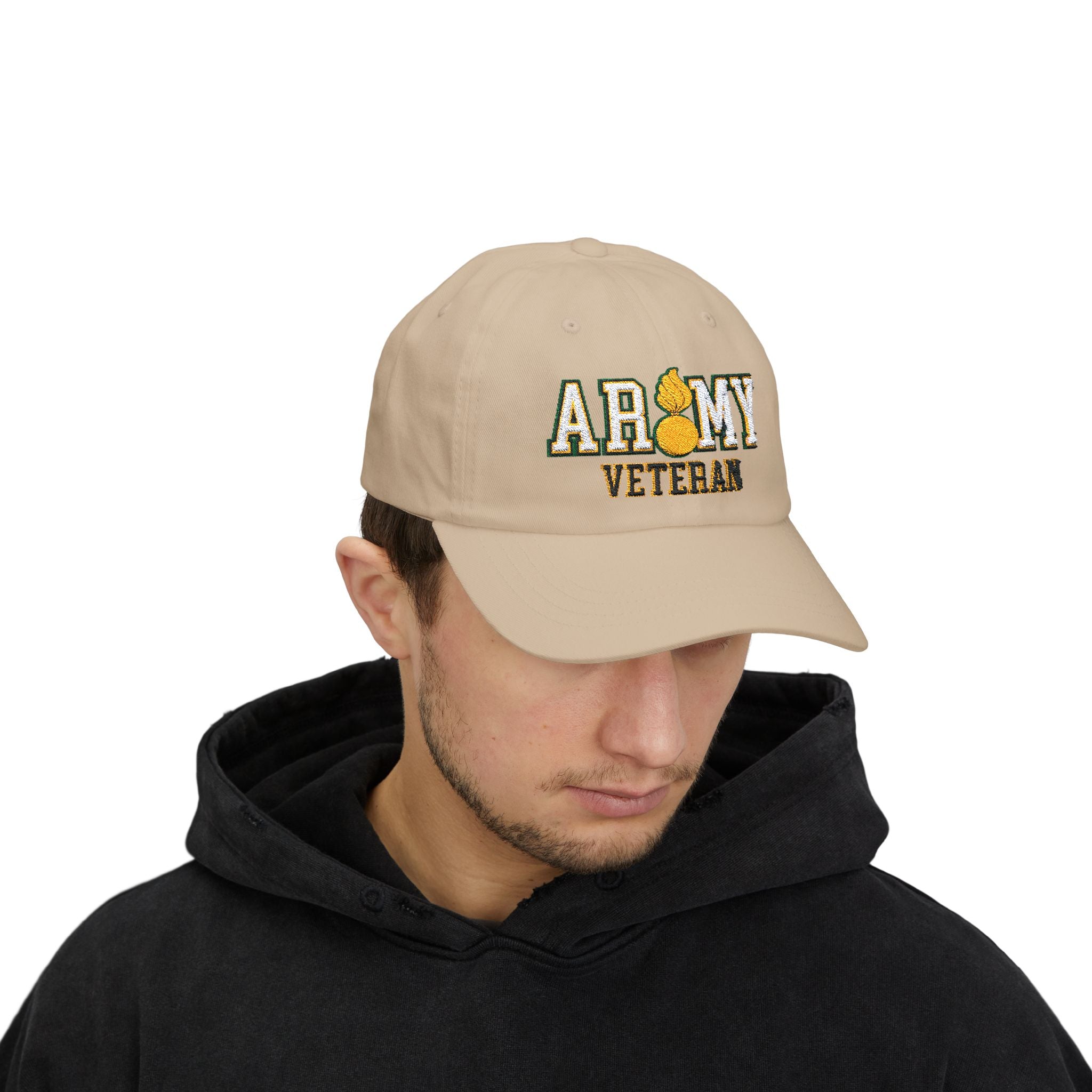 US ARMY Ordnance Corps Veteran Embroidered Classic Dad Cap