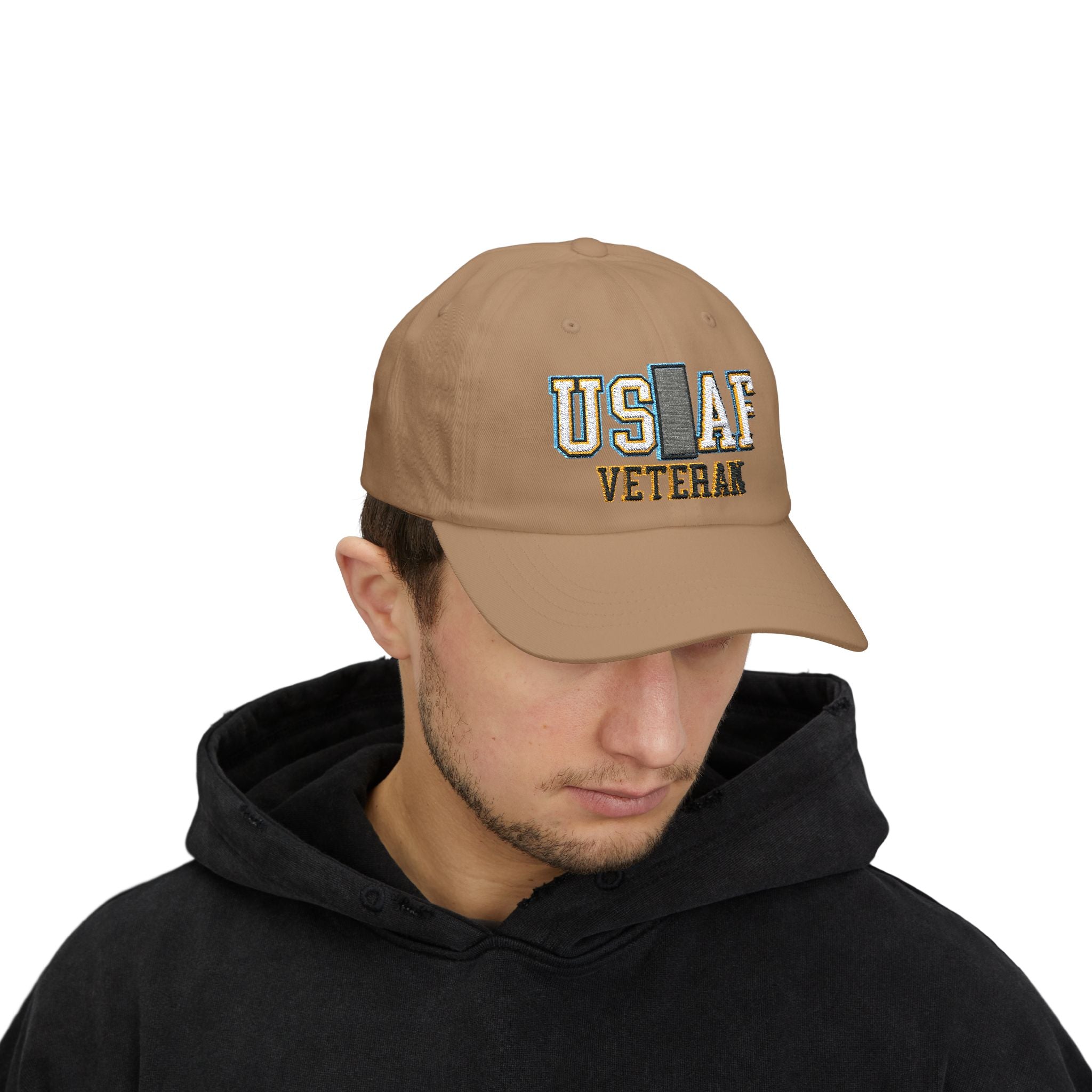 US Air Force O-2 First Lieutenant 1st L O2 Veteran Embroidered Classic Dad Cap