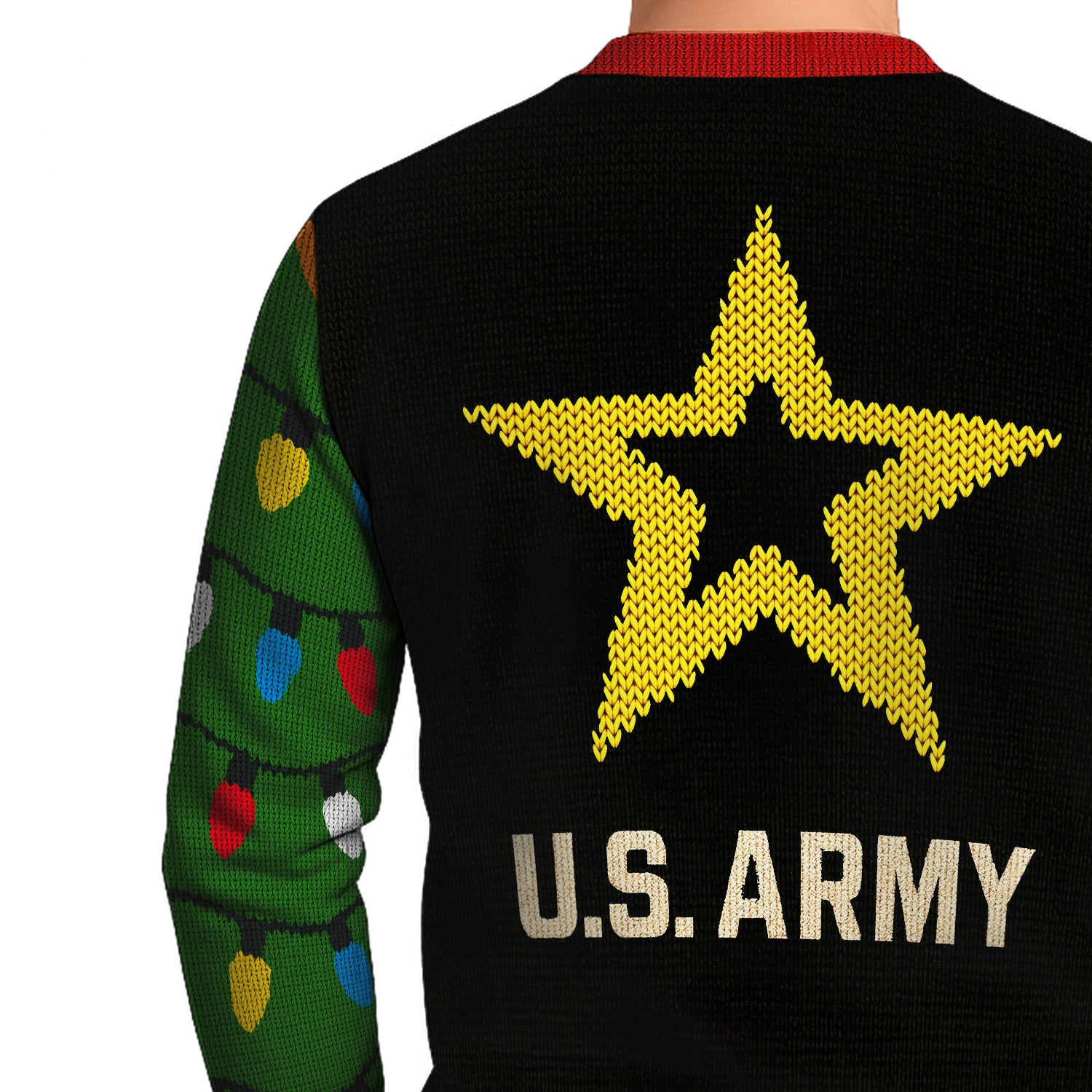 Army Santa Soldier Christmas Ugly Christmas Sweater