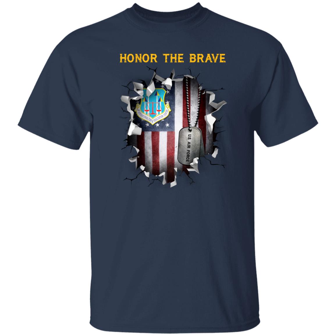 US Air Force Operational Test and Evaluation Center - Honor The Brave Front Shirt