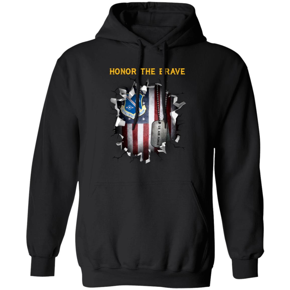 US Air Force District of Washington - Honor The Brave Front Shirt