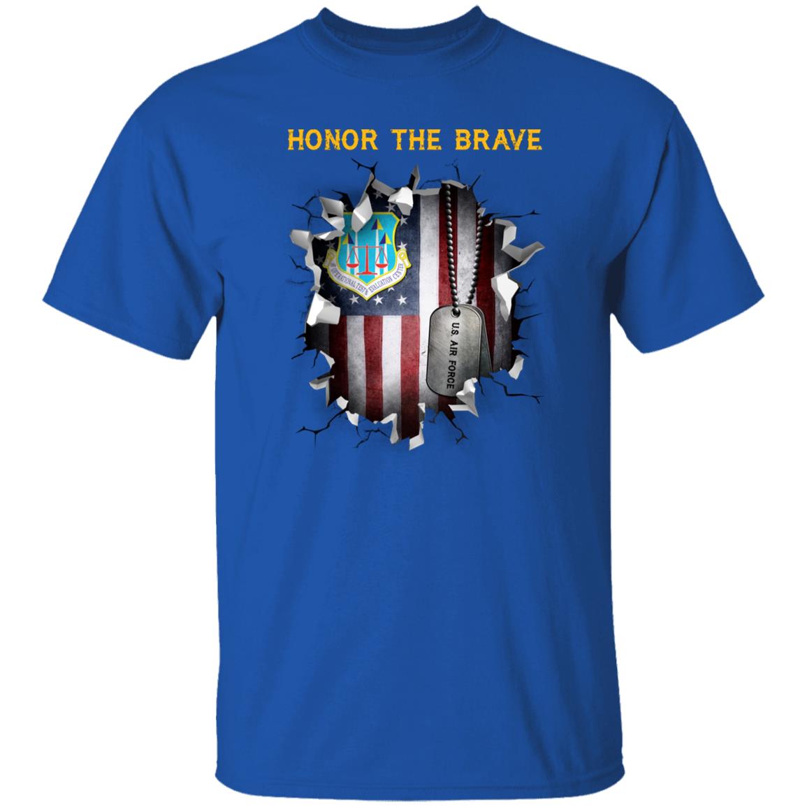 US Air Force Operational Test and Evaluation Center - Honor The Brave Front Shirt