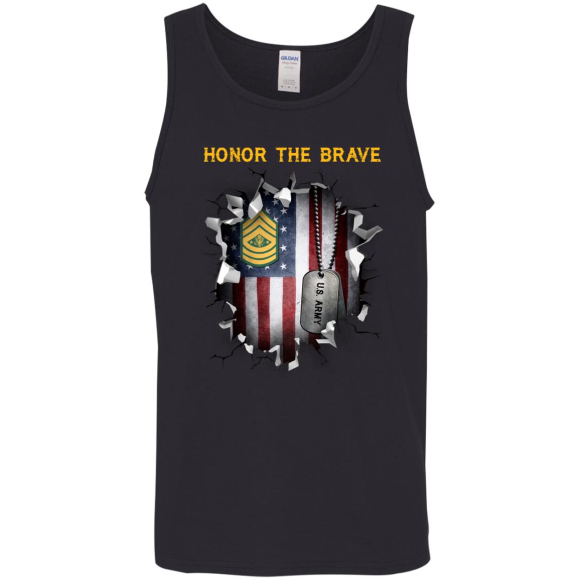 US Army E-9 Sergeant Major of the Army E9 SMA Noncommissioned Officer - RICH-TSHIRT-07 Front Shirt