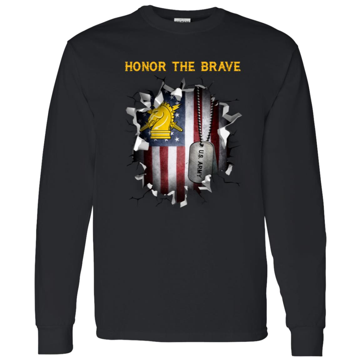 US Army Psychological Ops  - Honor The Brave Front Shirt