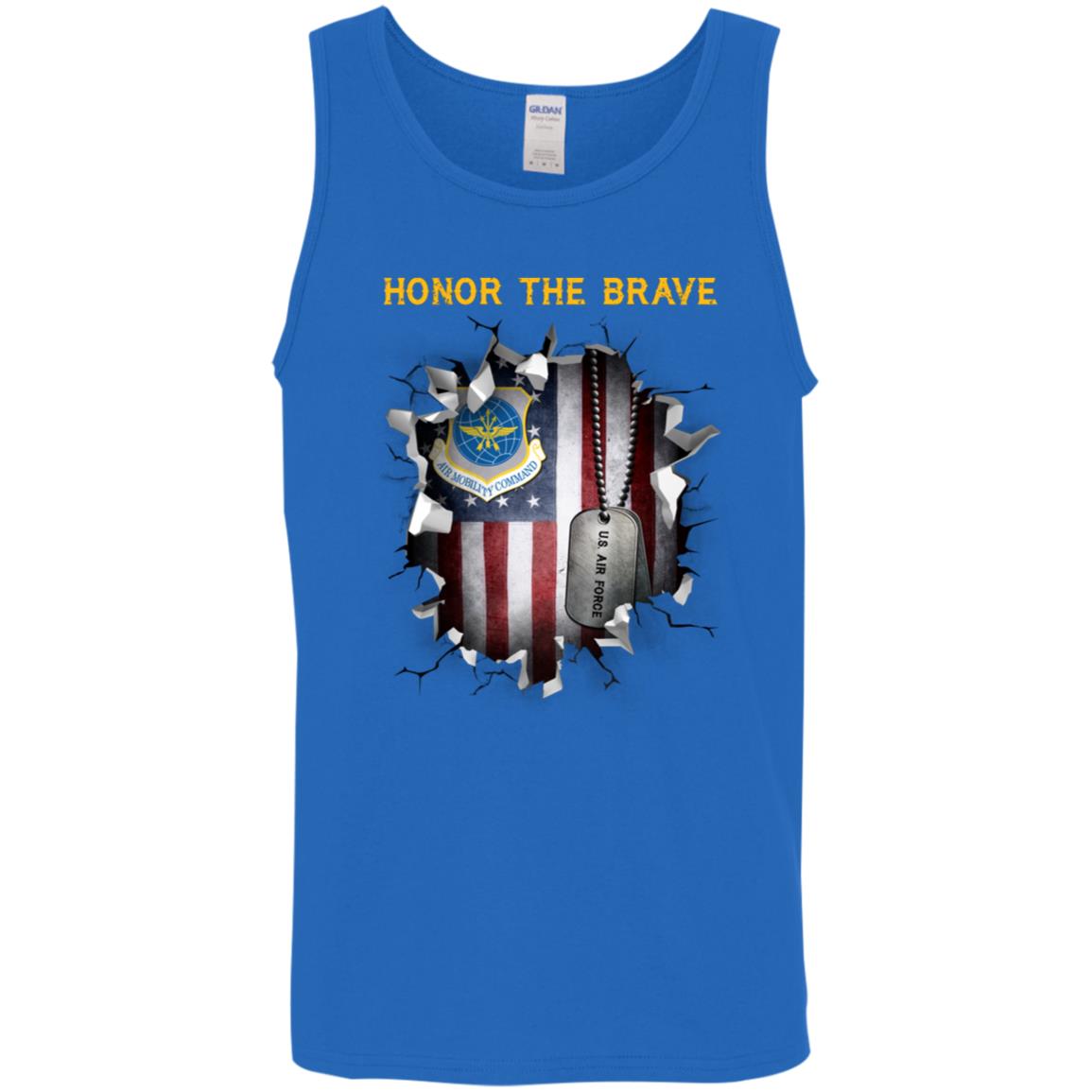 US Air Force Air Mobility Command - Honor The Brave Front Shirt