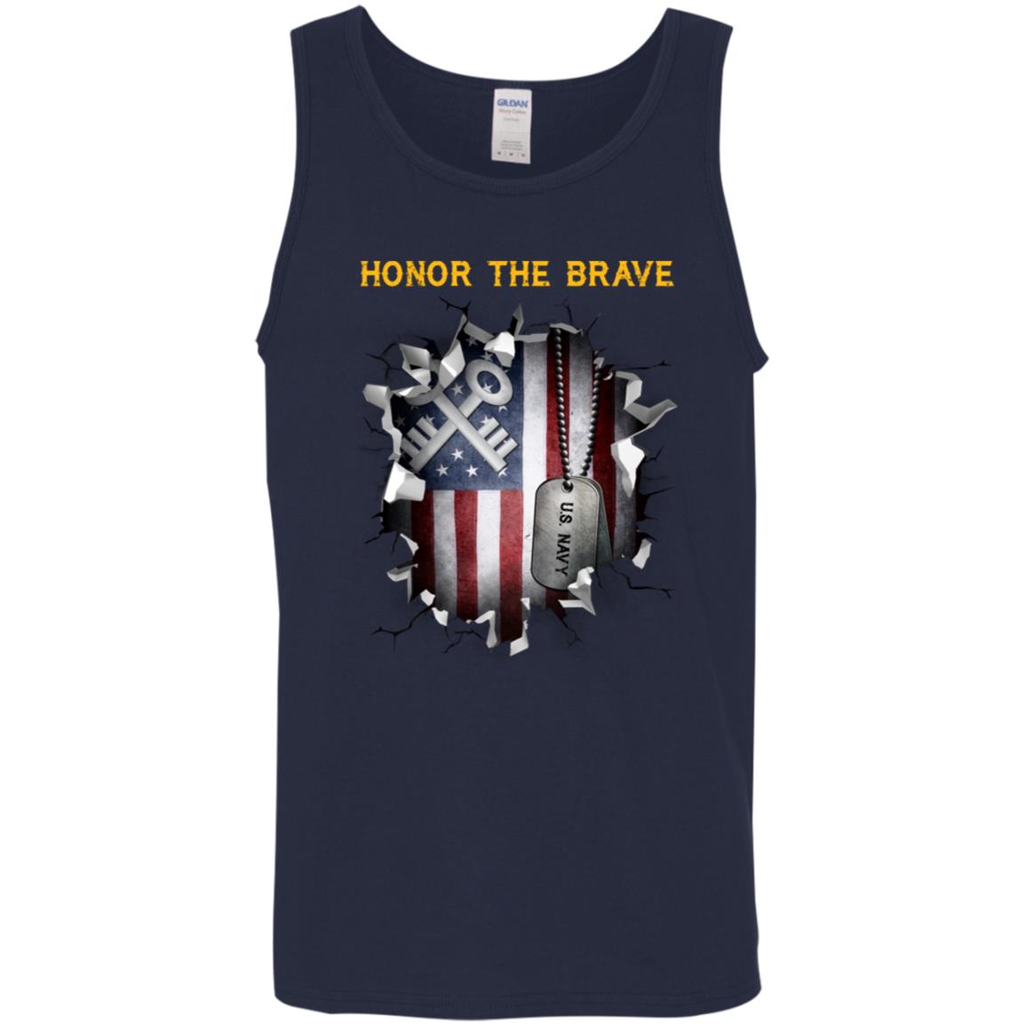 U.S Navy Logistics specialist Navy LS - Honor The Brave Front Shirt