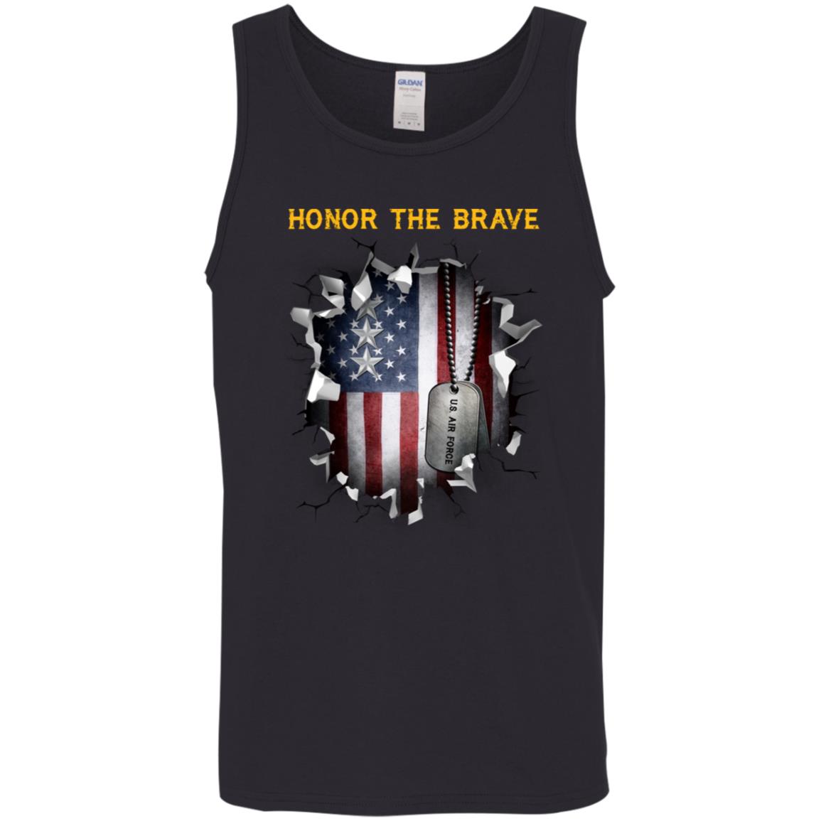 US Air Force O-9 Lieutenant General Lt Ge O9 General Officer  - Honor The Brave - Honor The Brave Front Shirt