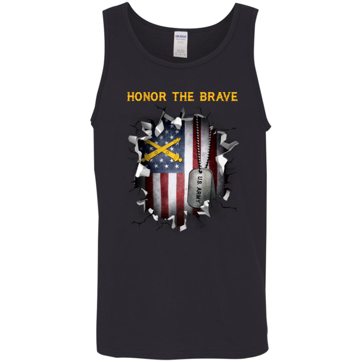 US Army Field Artillery  - Honor The Brave Front Shirt