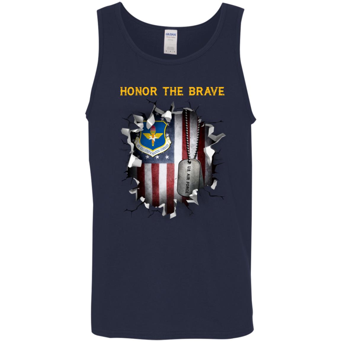 US Air Force Air Education and Training Command - Honor The Brave Front Shirt